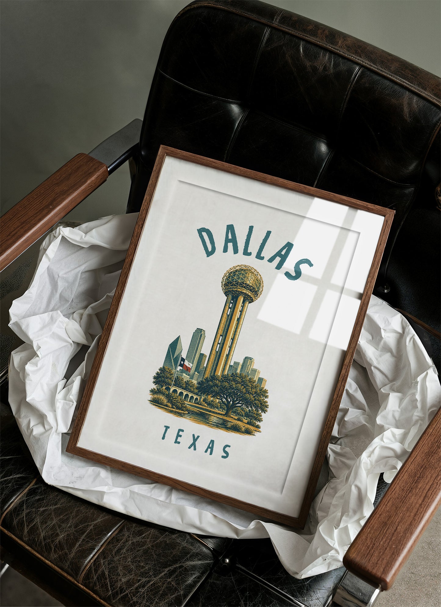 Dallas's Golden Sphere