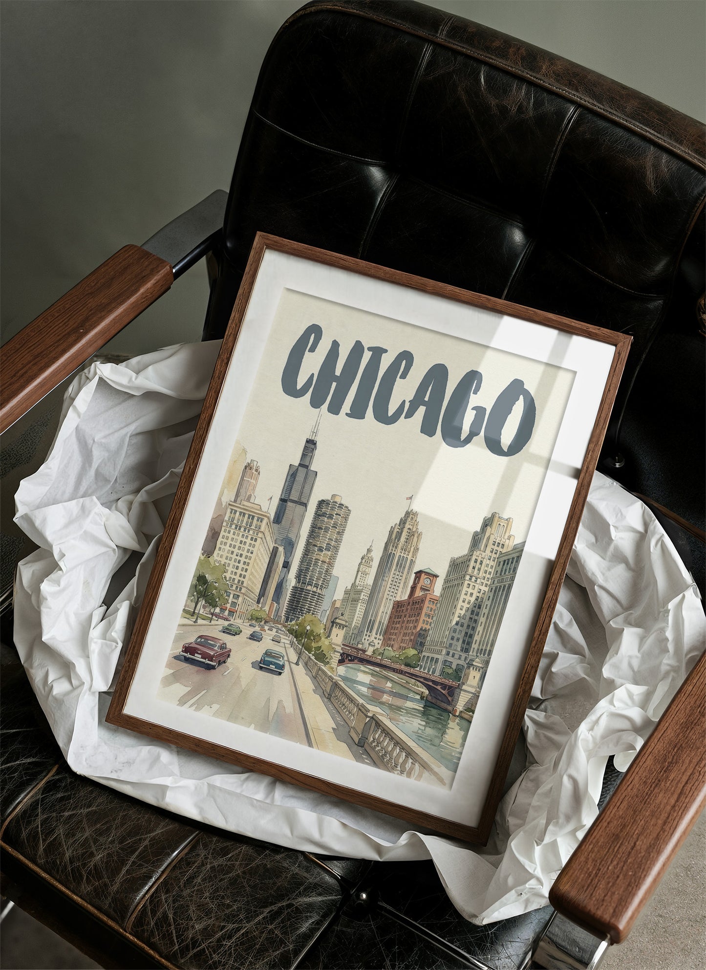 Chicago in Watercolor