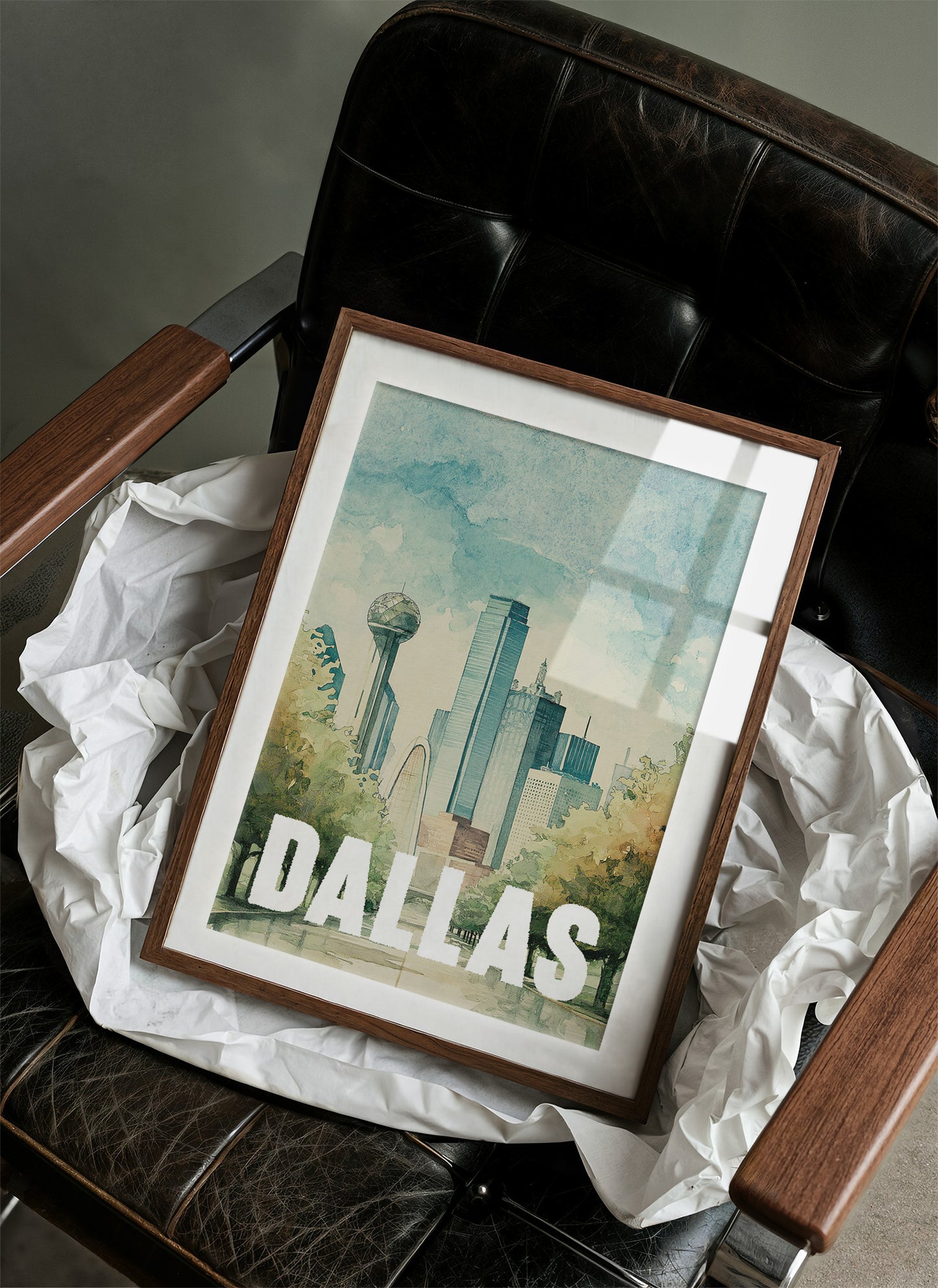 Dallas, Riso Print