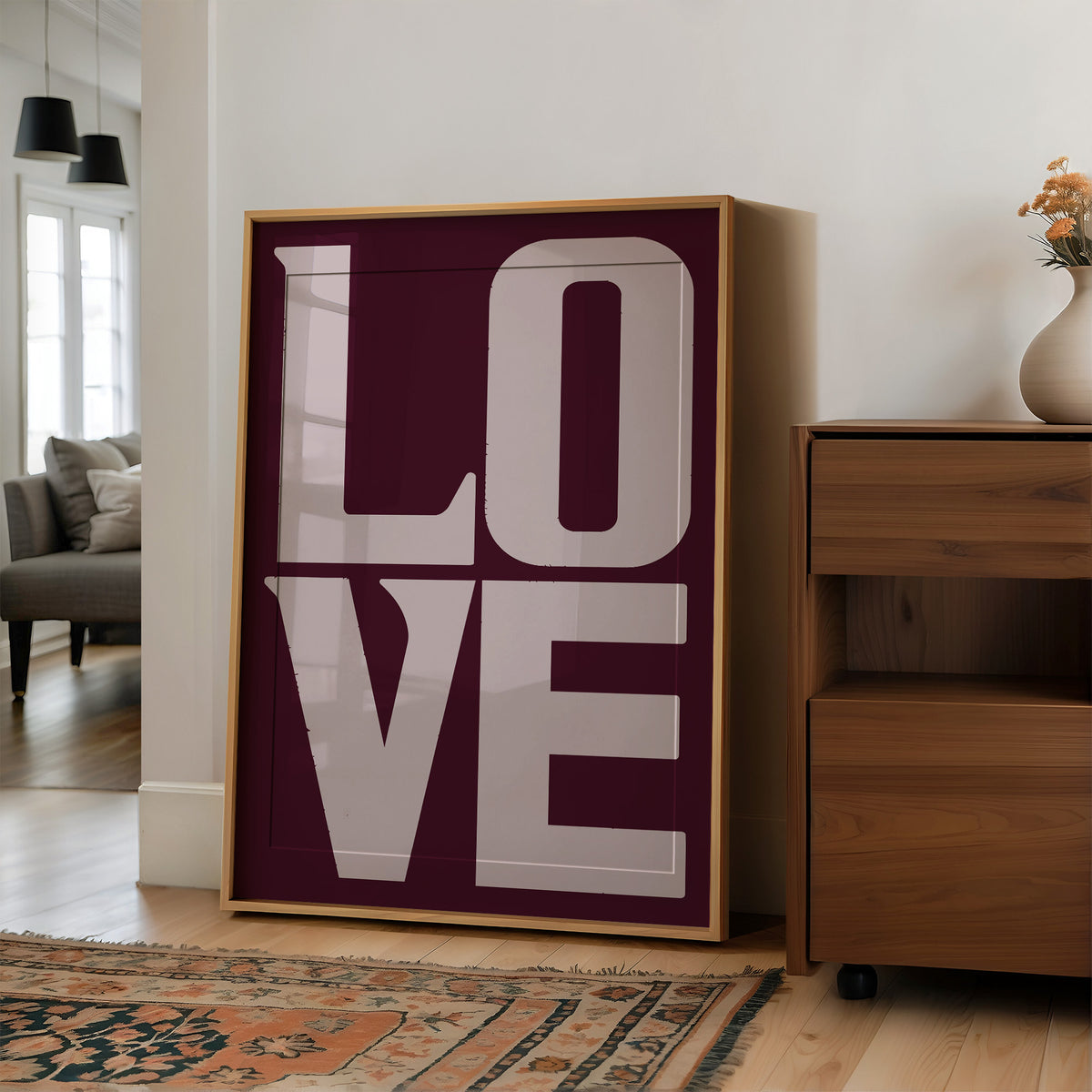 LOVE: Plum and Dusty Rose