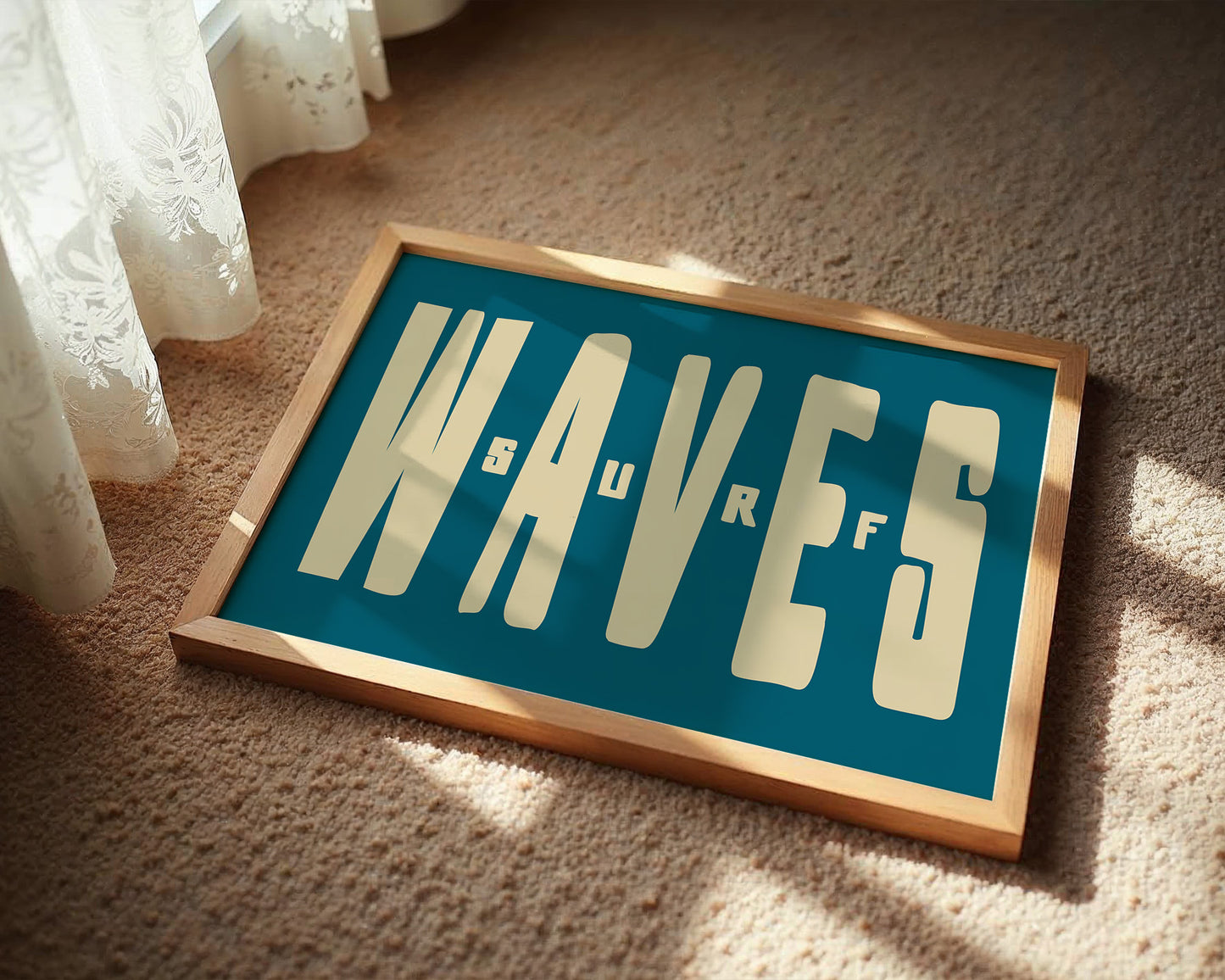 Waves Surf Bold Typography