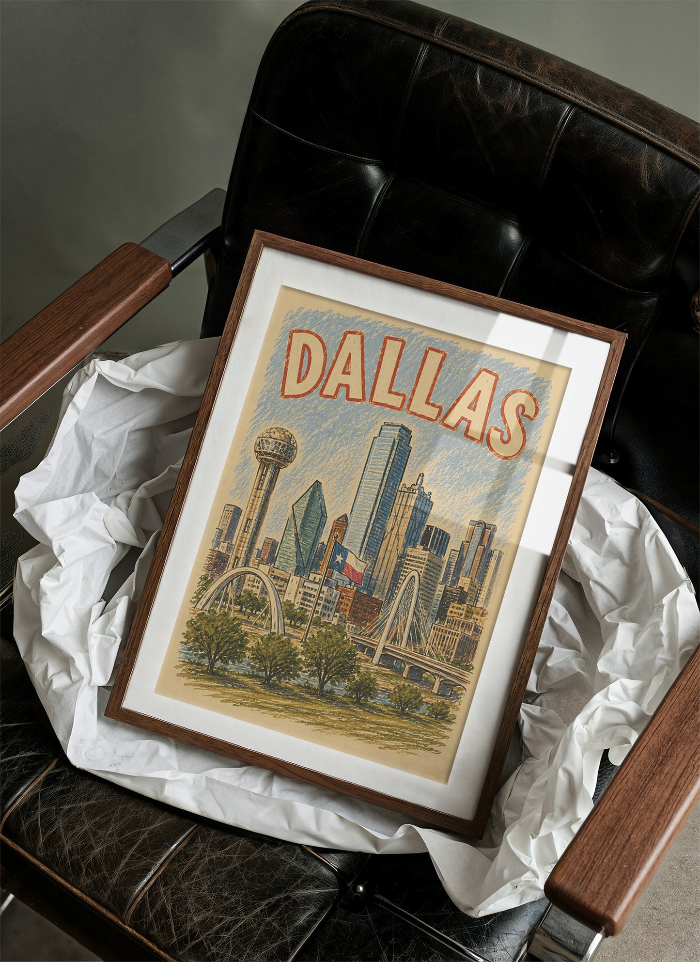 Dallas, Reunion Skyline