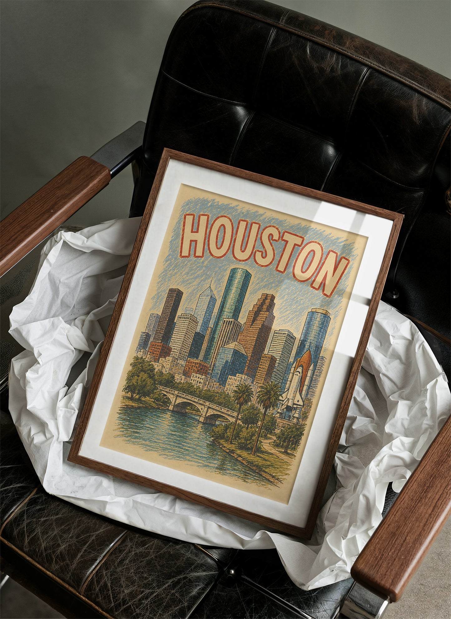Houston, Space City Skyline
