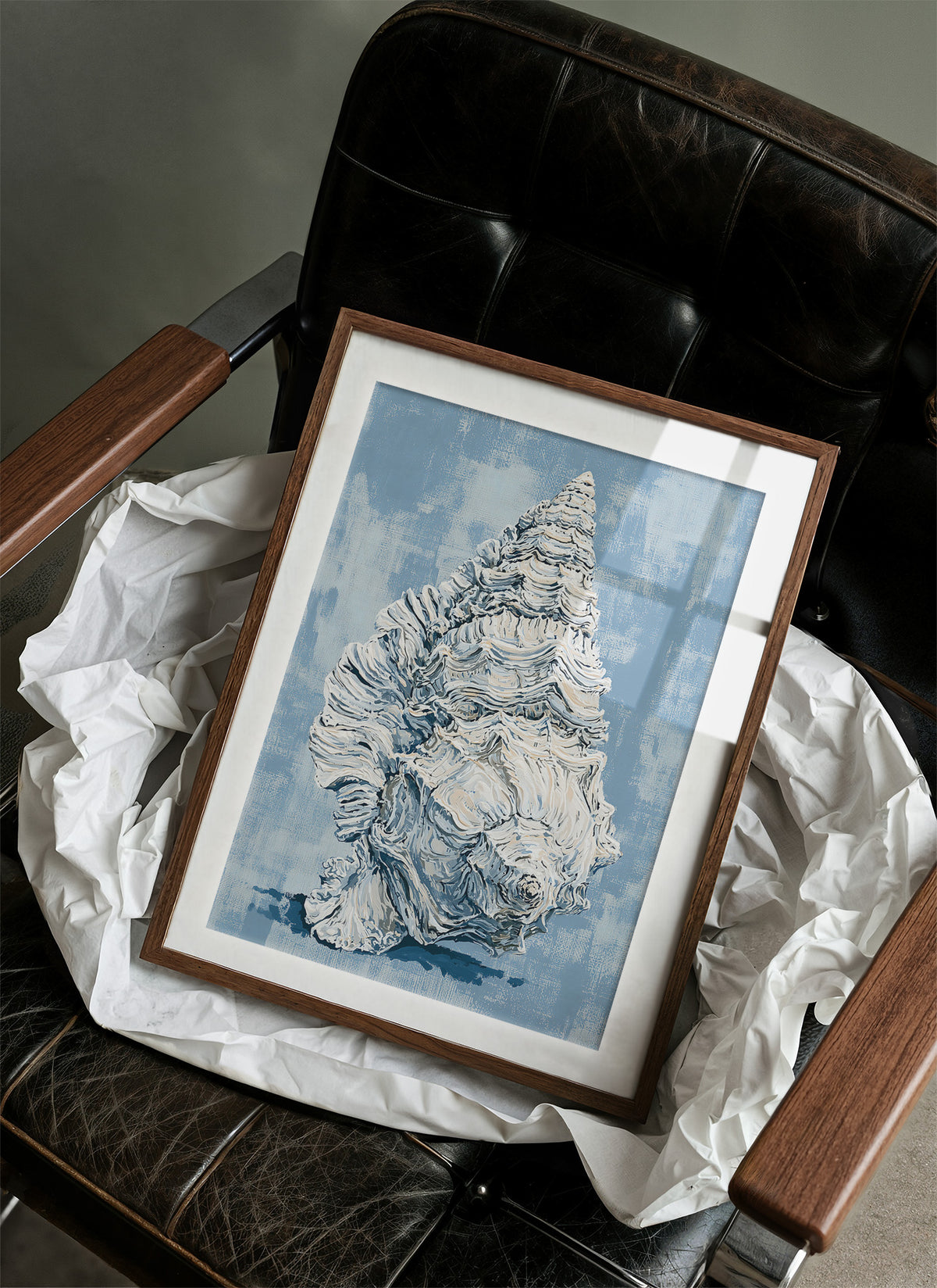 Frilled Spire, Coastal Blue