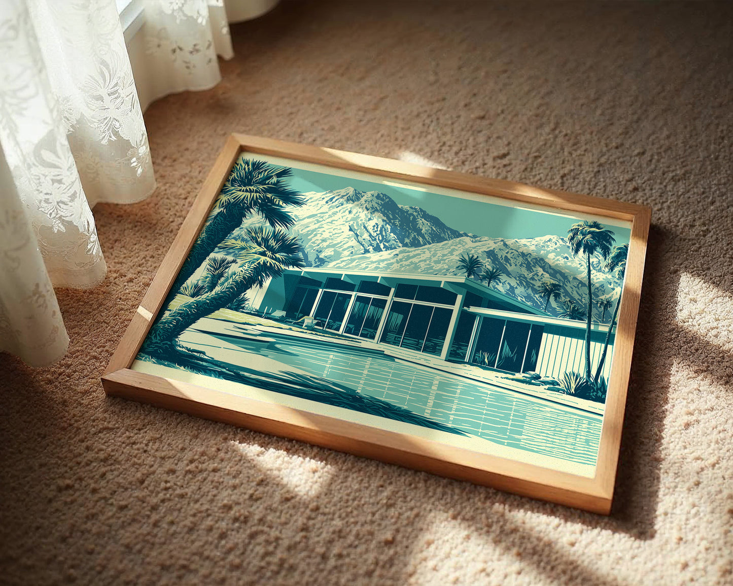 Poolside at the Modern Oasis
