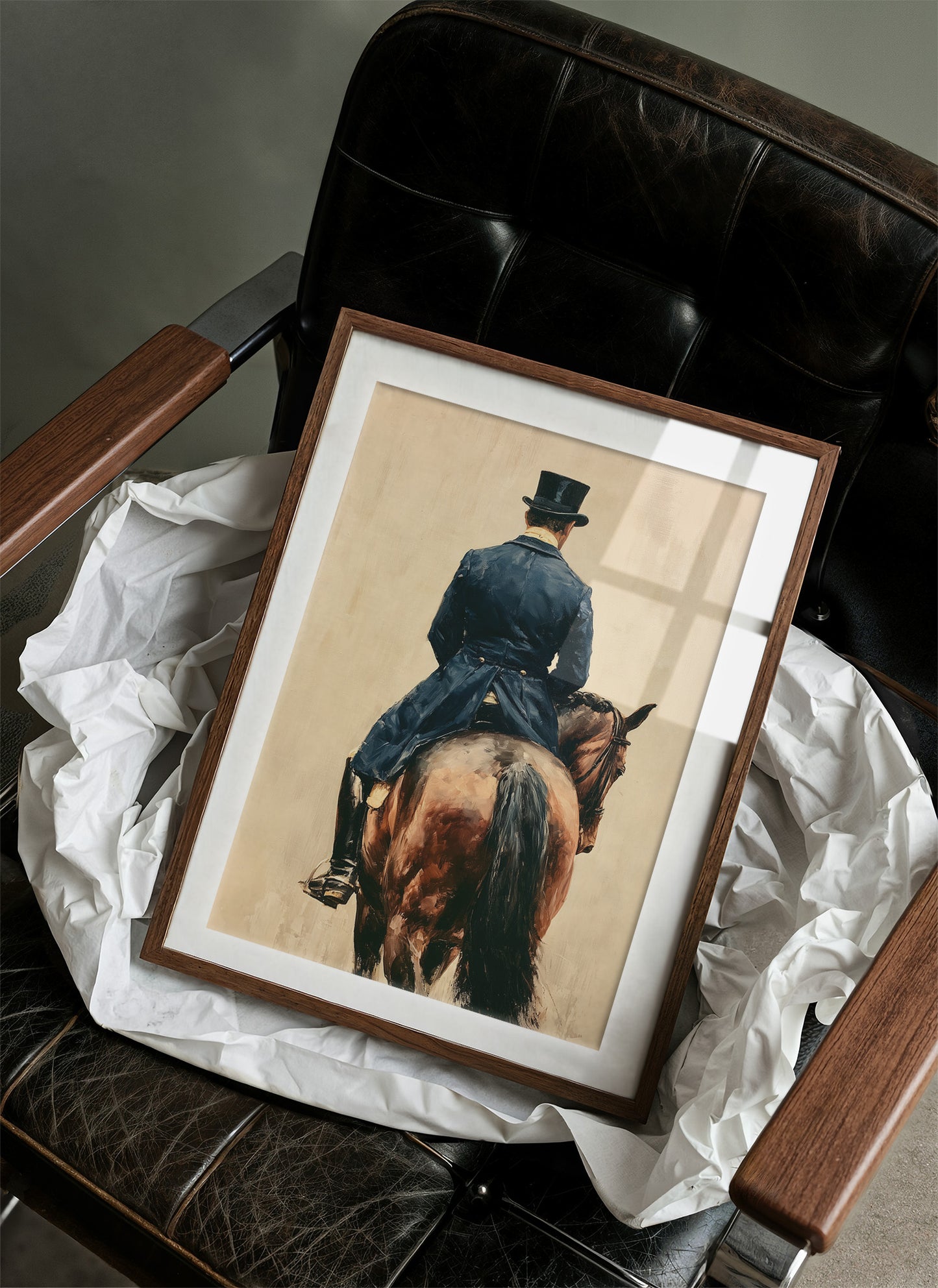 Navy & Bay: A Rider's Quiet Ride