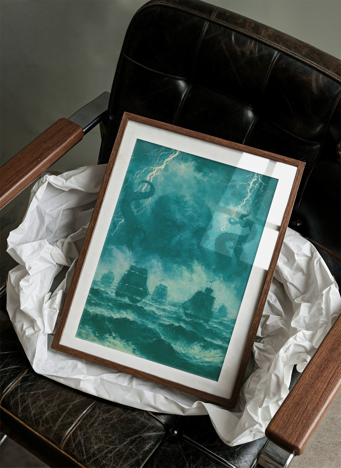 Deep Sea Titan in Emerald Storm