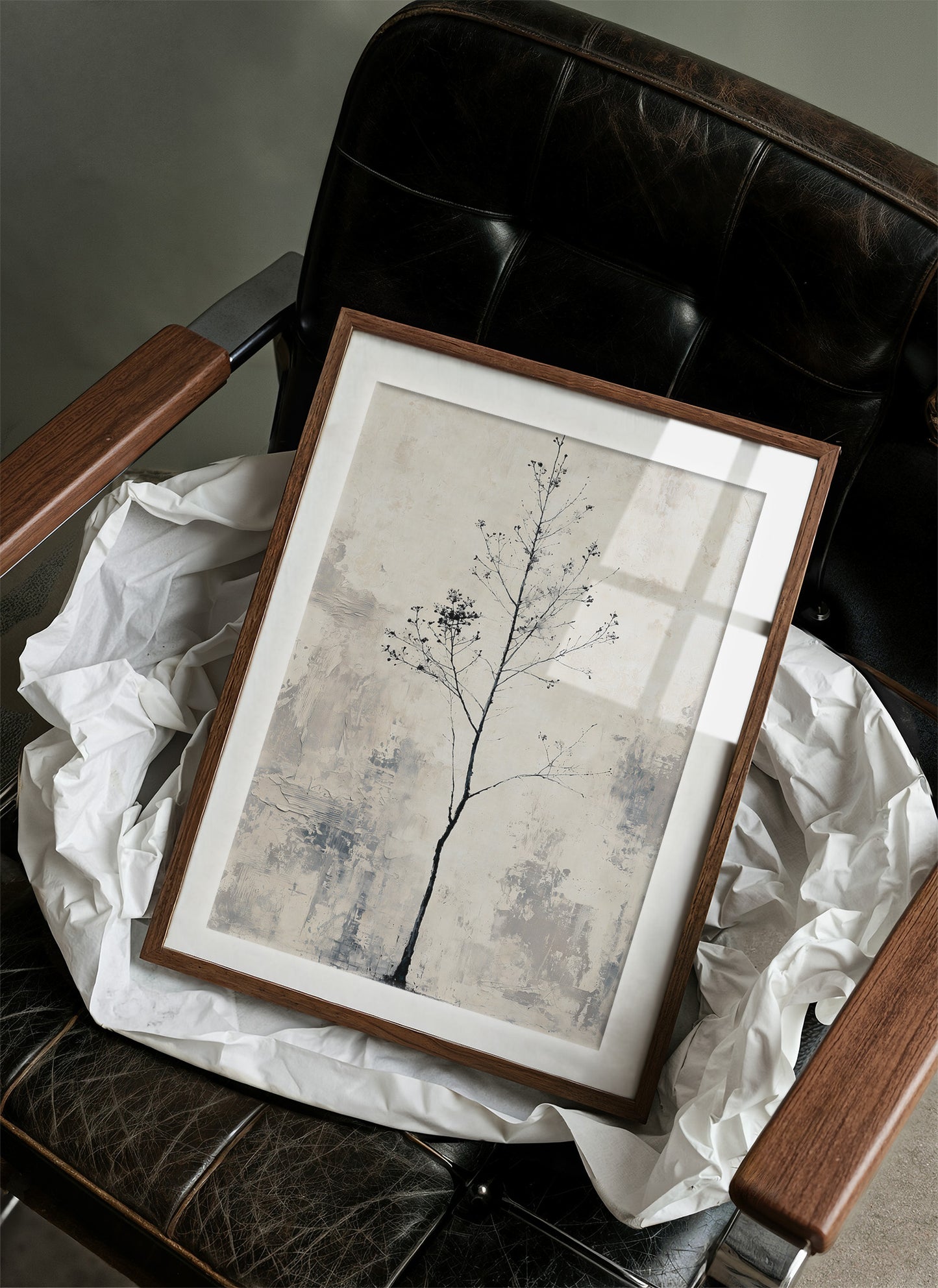 Delicate Branches: A Minimalist Winter Tree