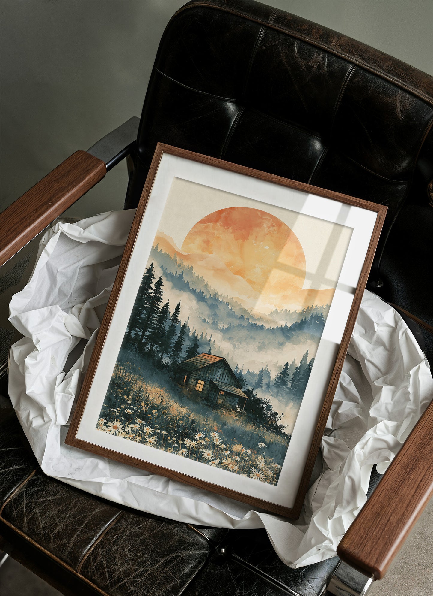 Cabin in the Daisy Fog, Amber Moon
