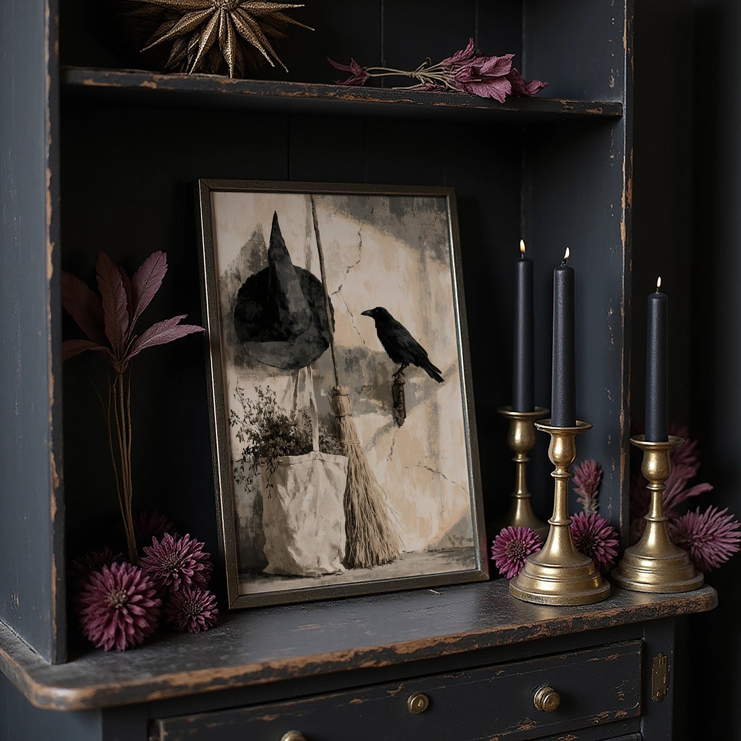 Witch's Broom & Raven's Perch