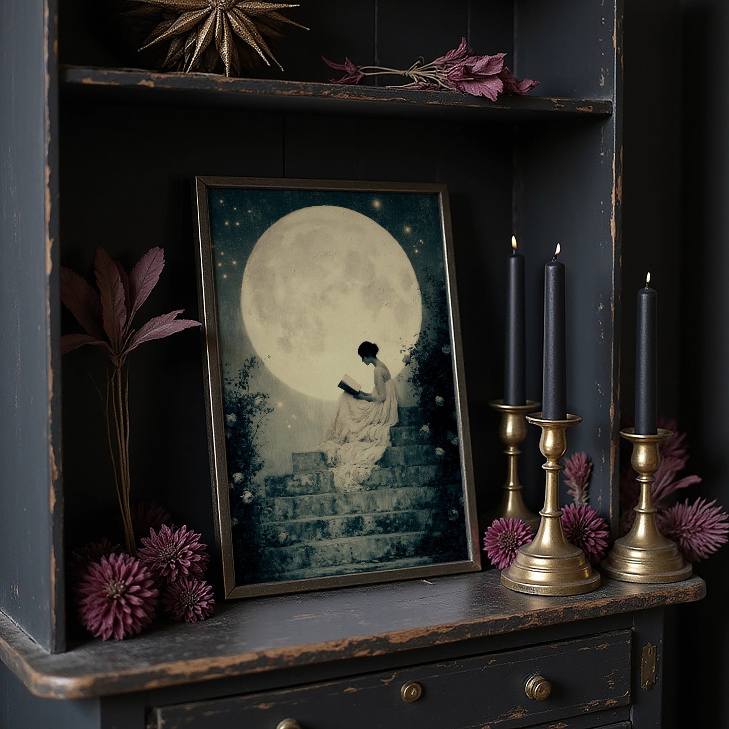 Reading by Moonlight