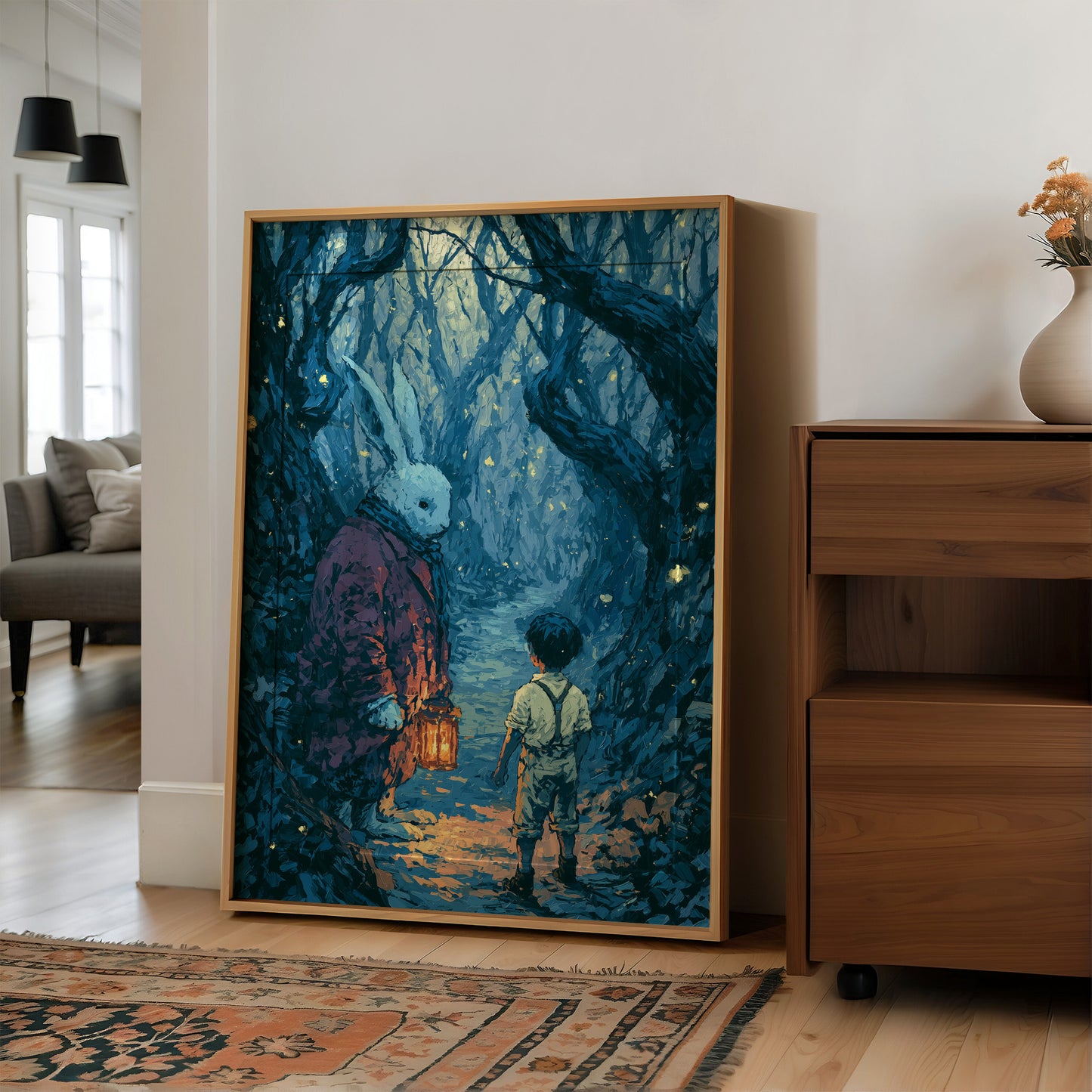 The Rabbit's Lantern Path