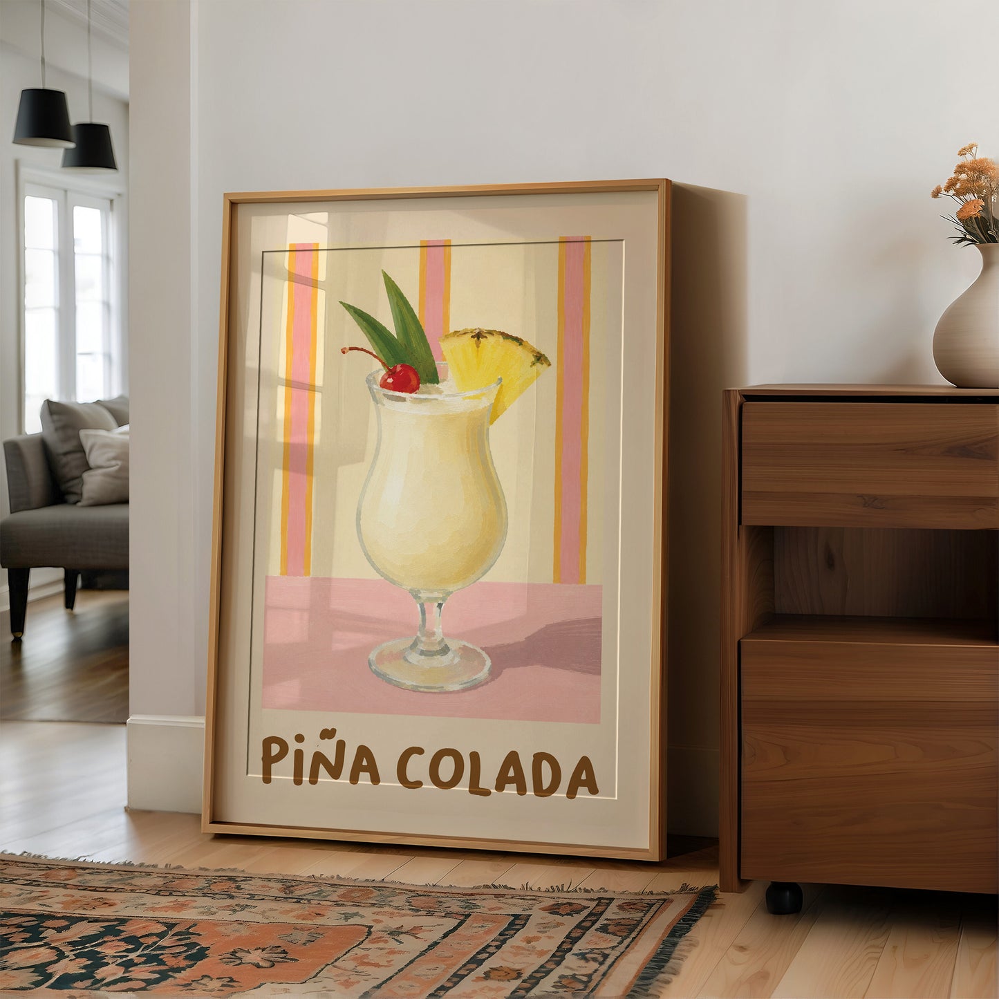 Piña Colada, Painted