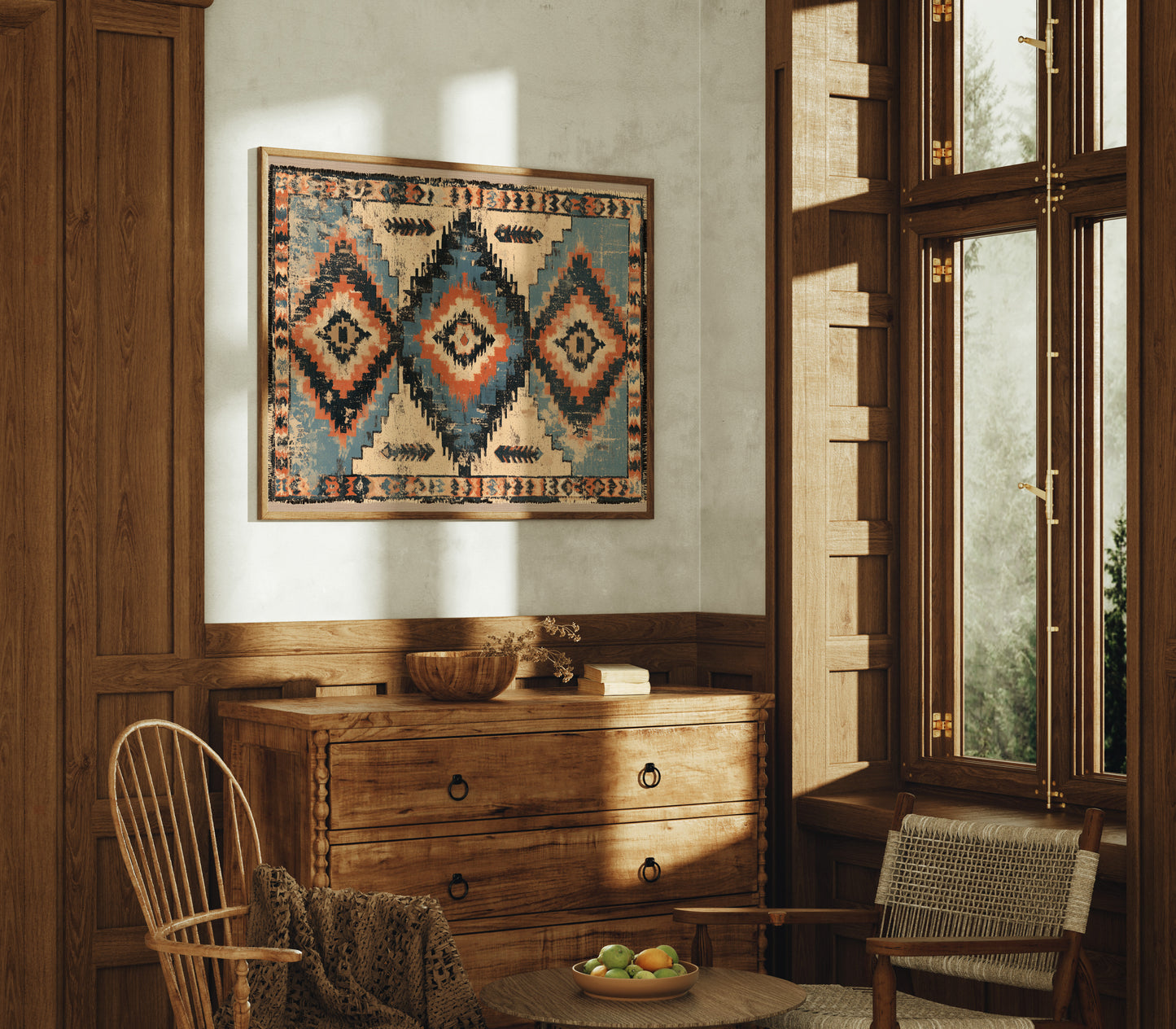 Vintage Rug Medallion