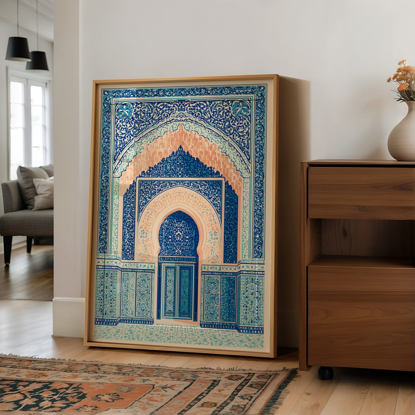Moroccan Doorway Mosaic