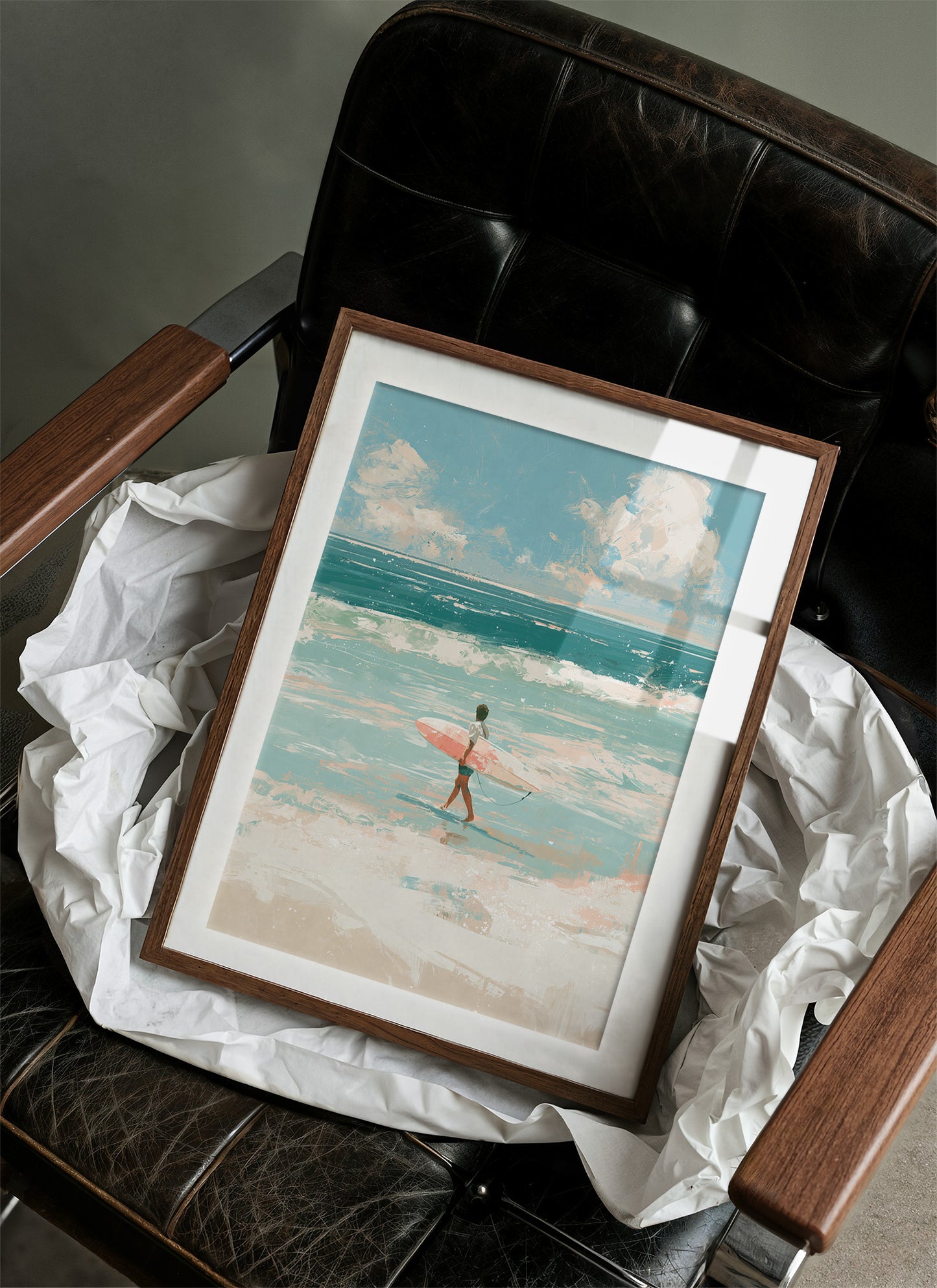 Walking Toward the Swell