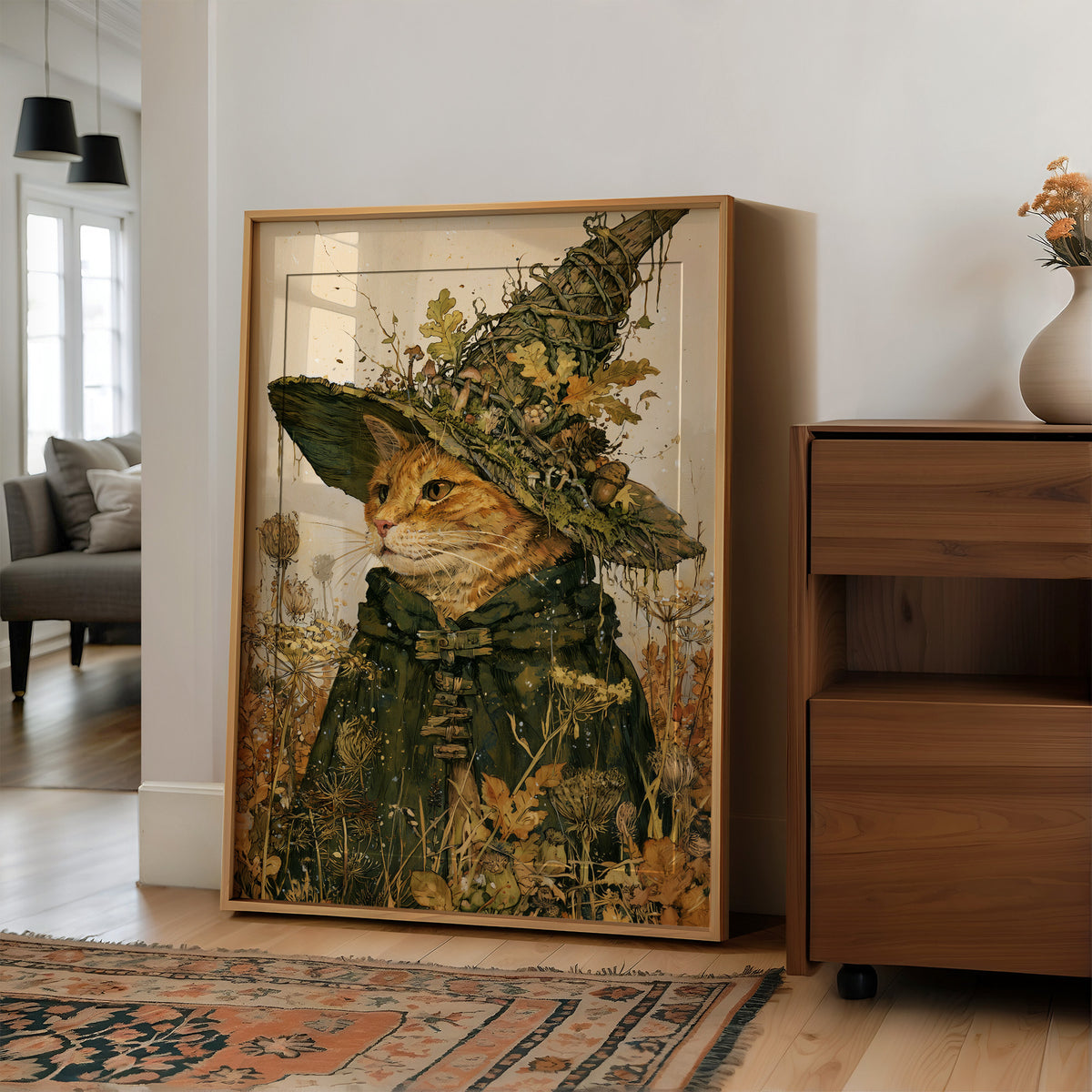 Forest Witch, Orange Tabby Edition