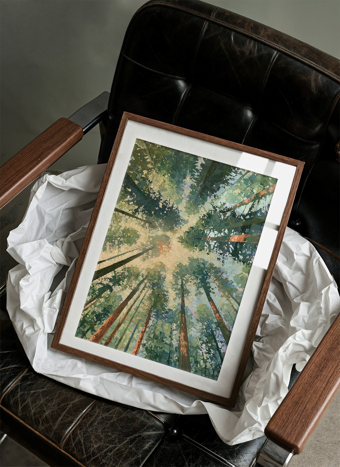 Forest Ceiling, Golden Light