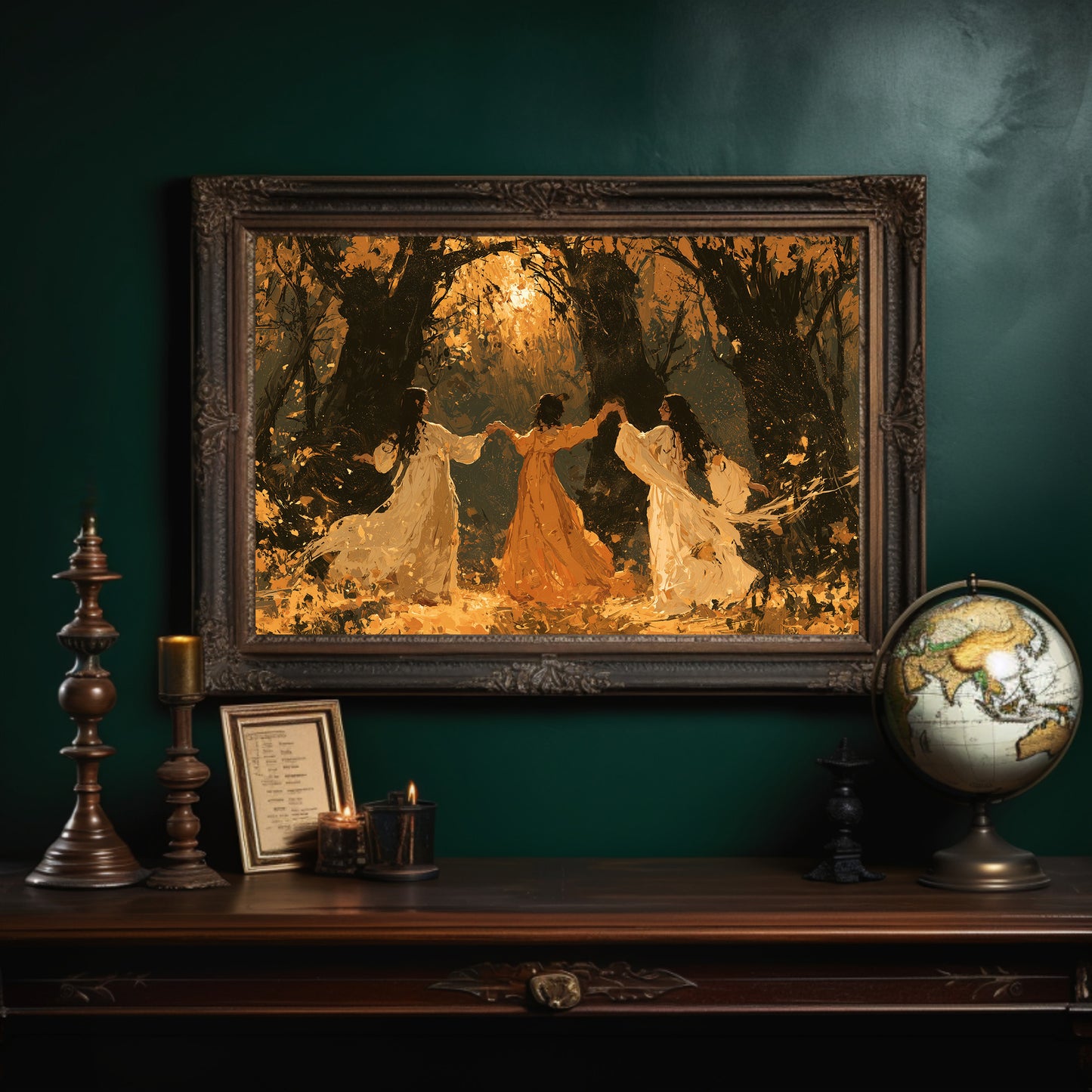 Golden Wood Dancing Circle