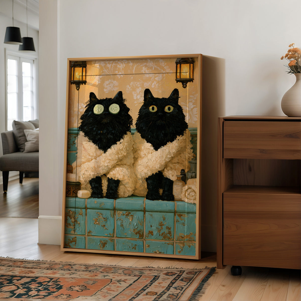 Fully Robed, Partially Relaxed