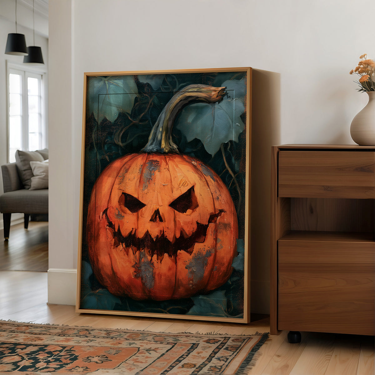 Resting Gourd Face