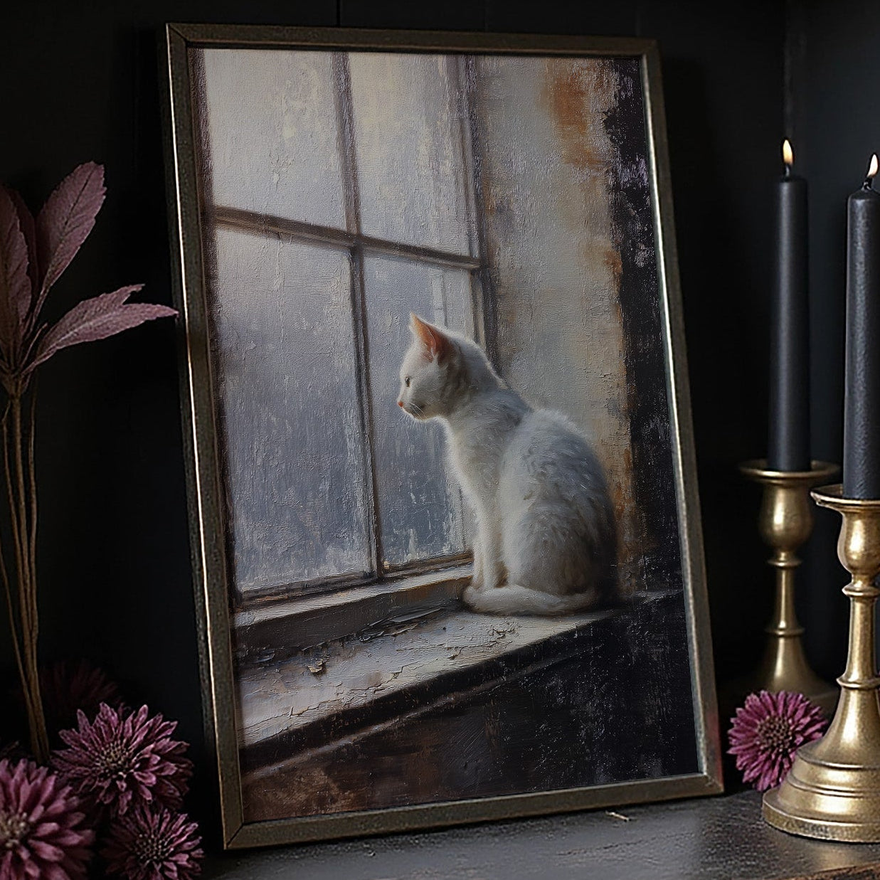 White Cat's Window Vigil