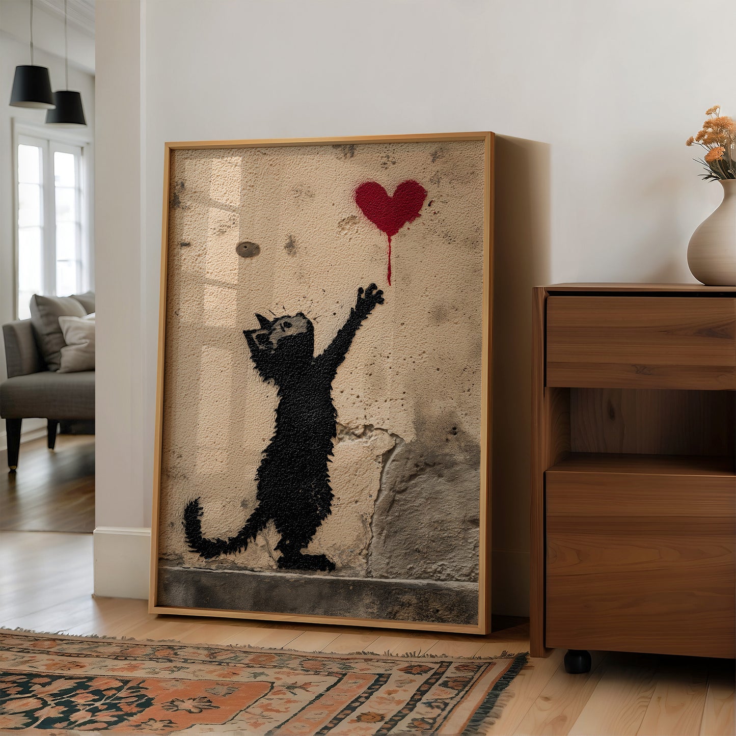 Reaching For A Painted Heart
