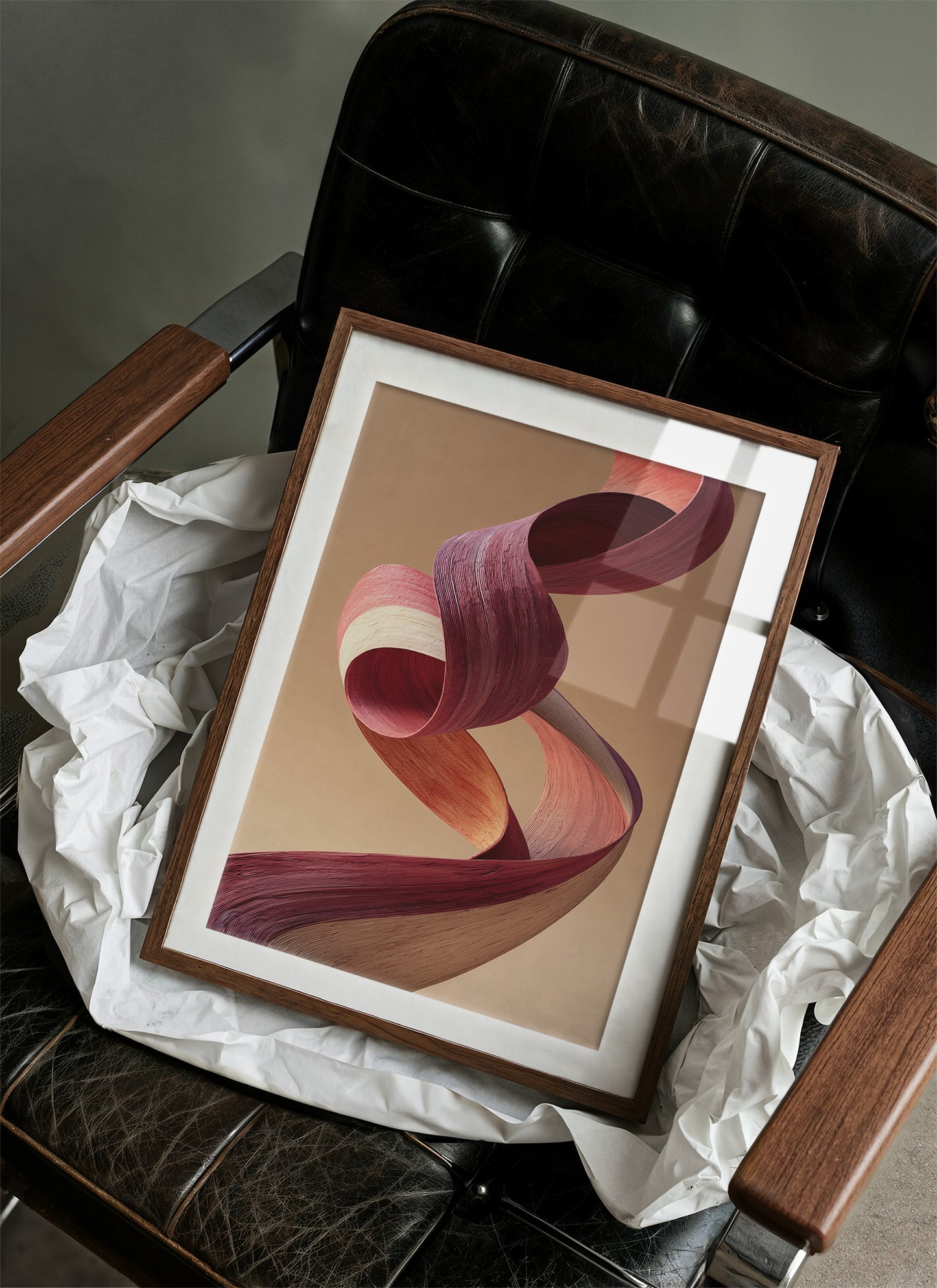 Ribbon Form In Quiet Motion