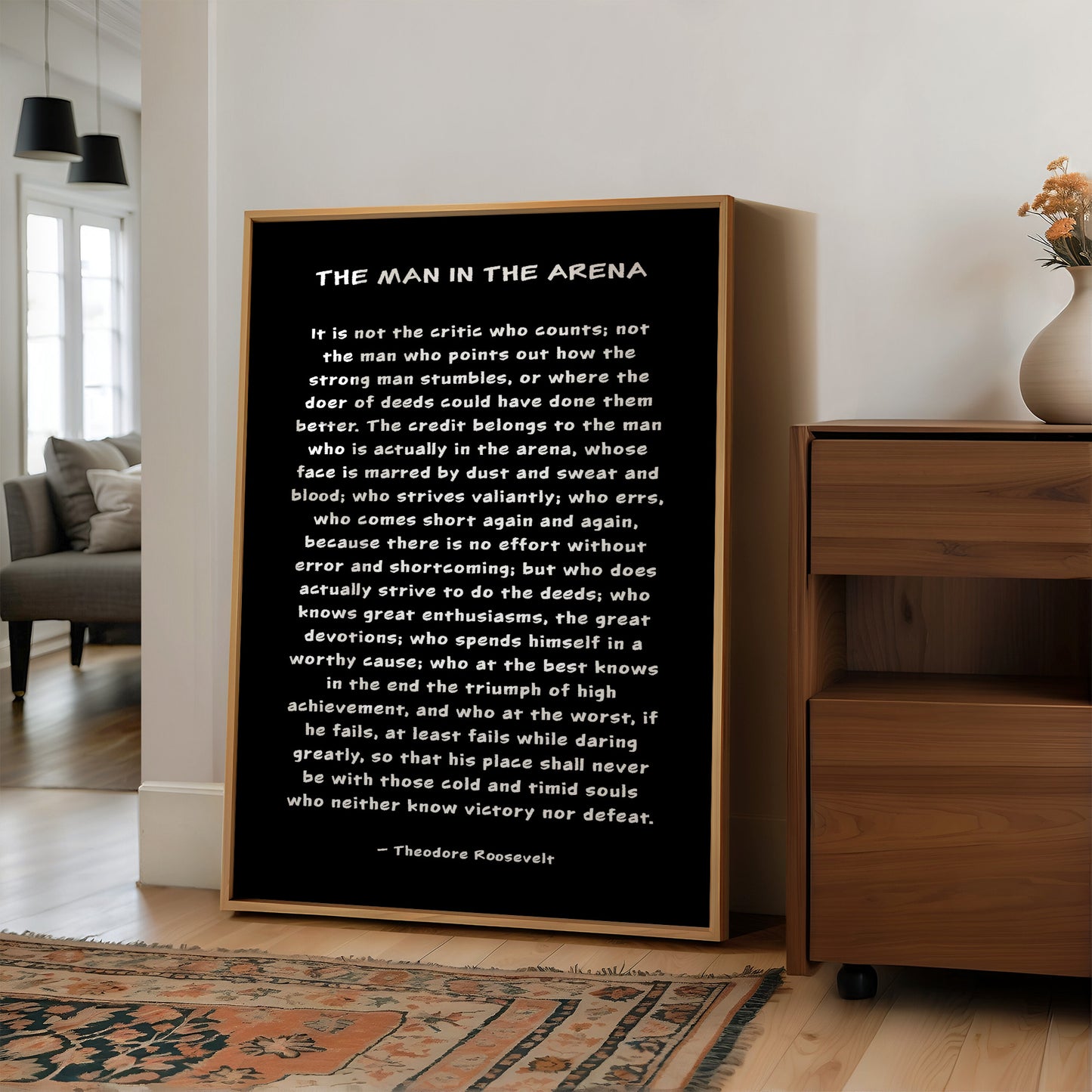 The Man in the Arena Quote