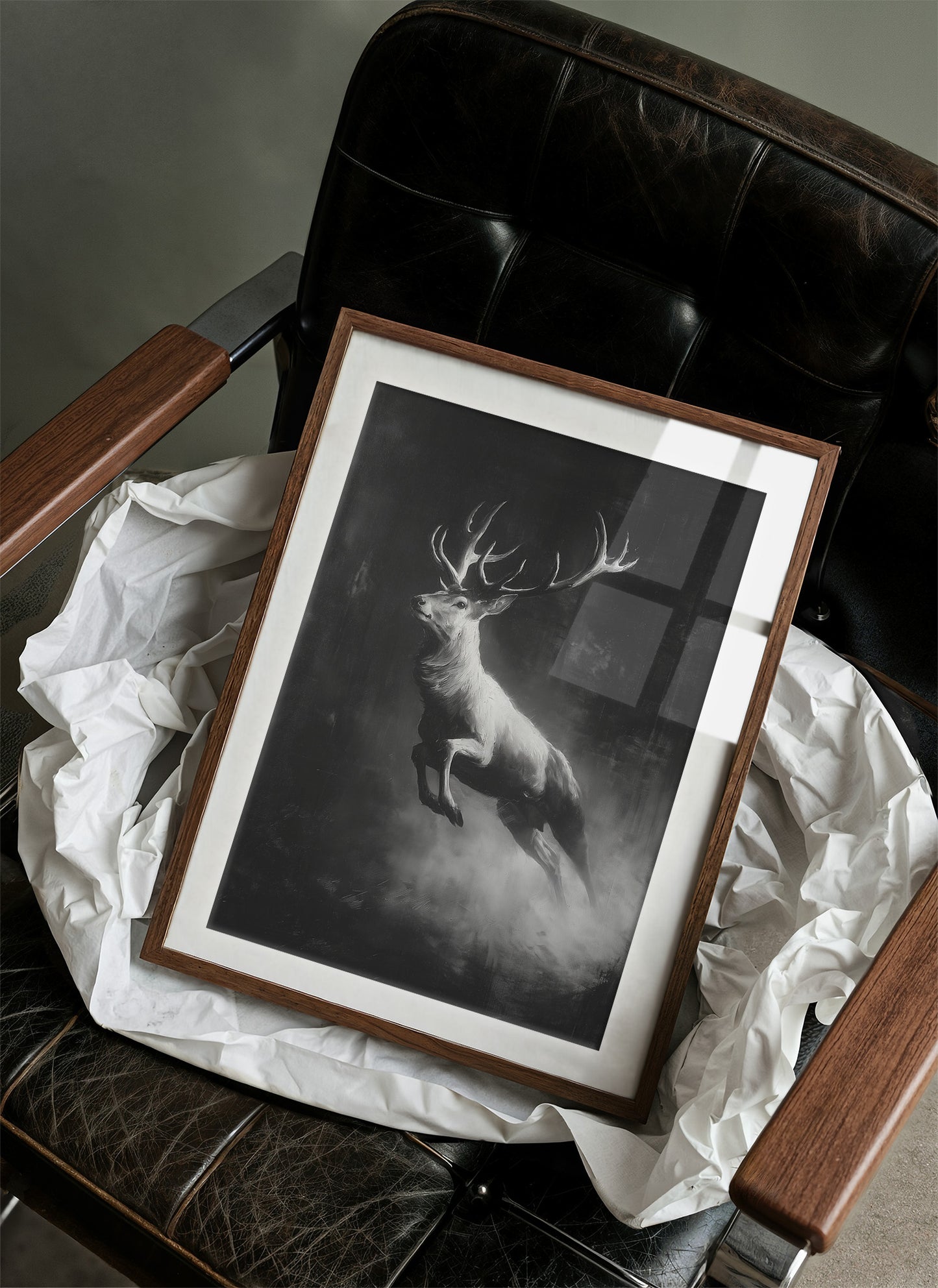 Antlers Through the Midnight Fog