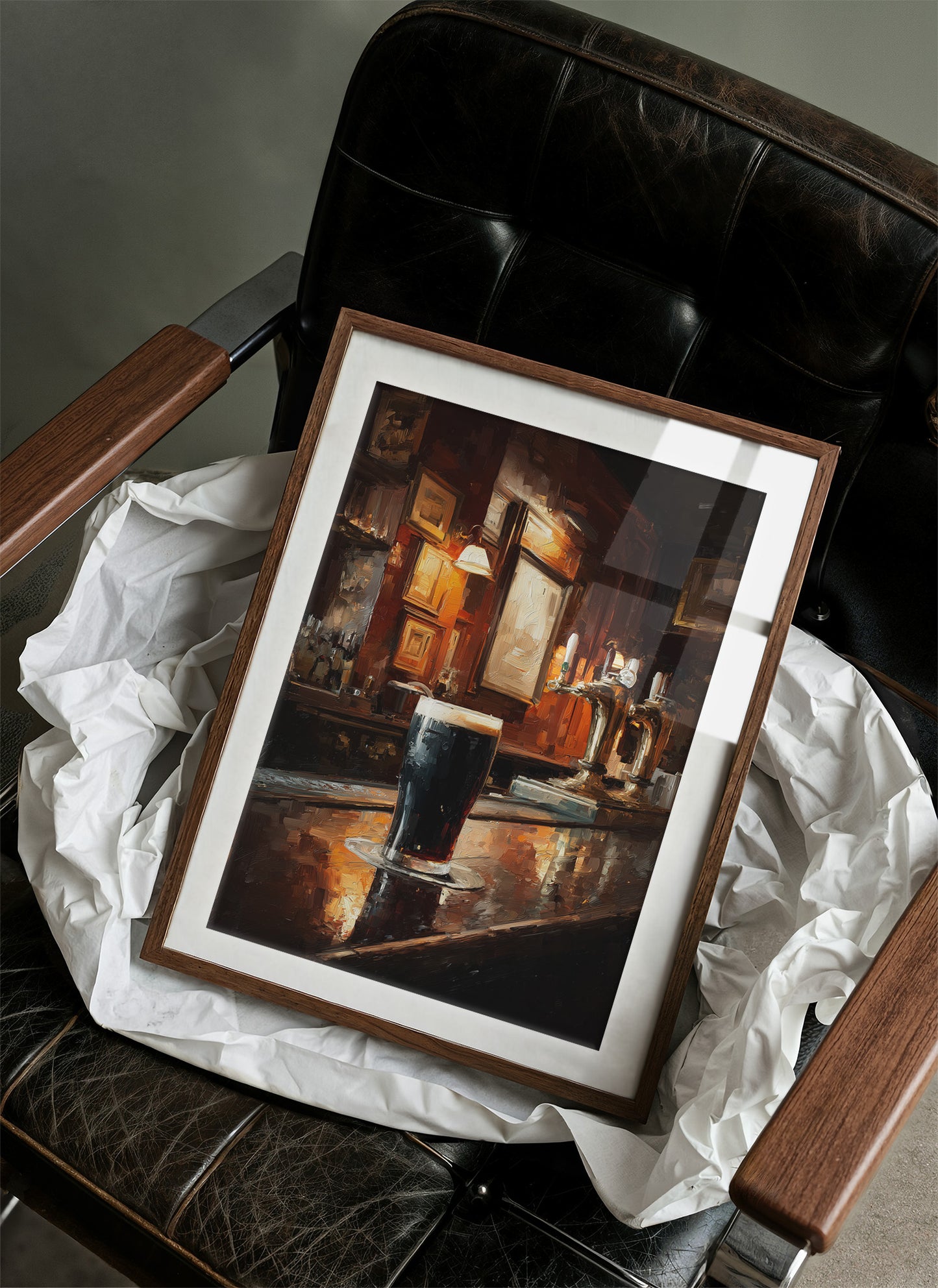 Pint in Golden Light