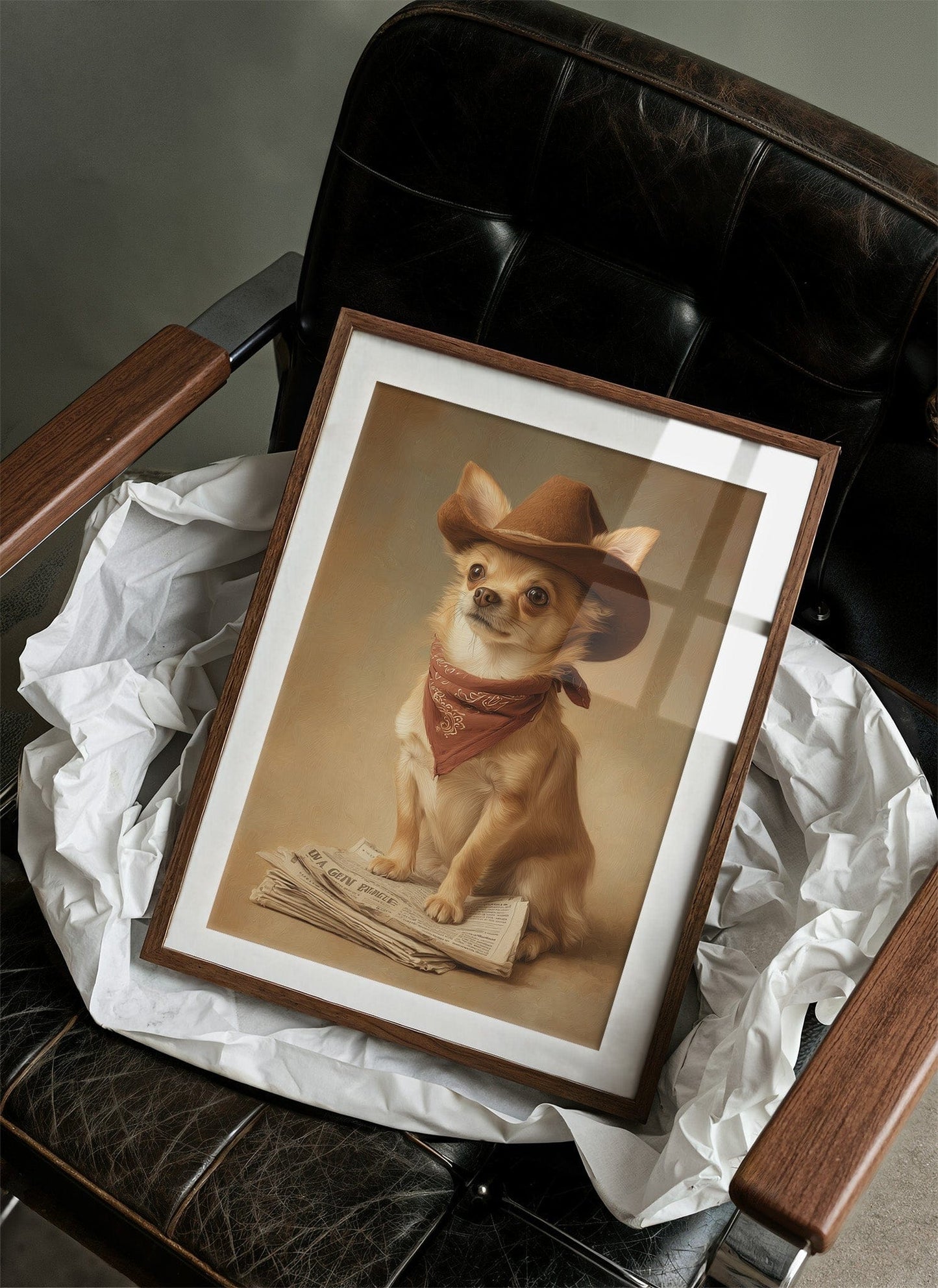Prairie Pup On The Press