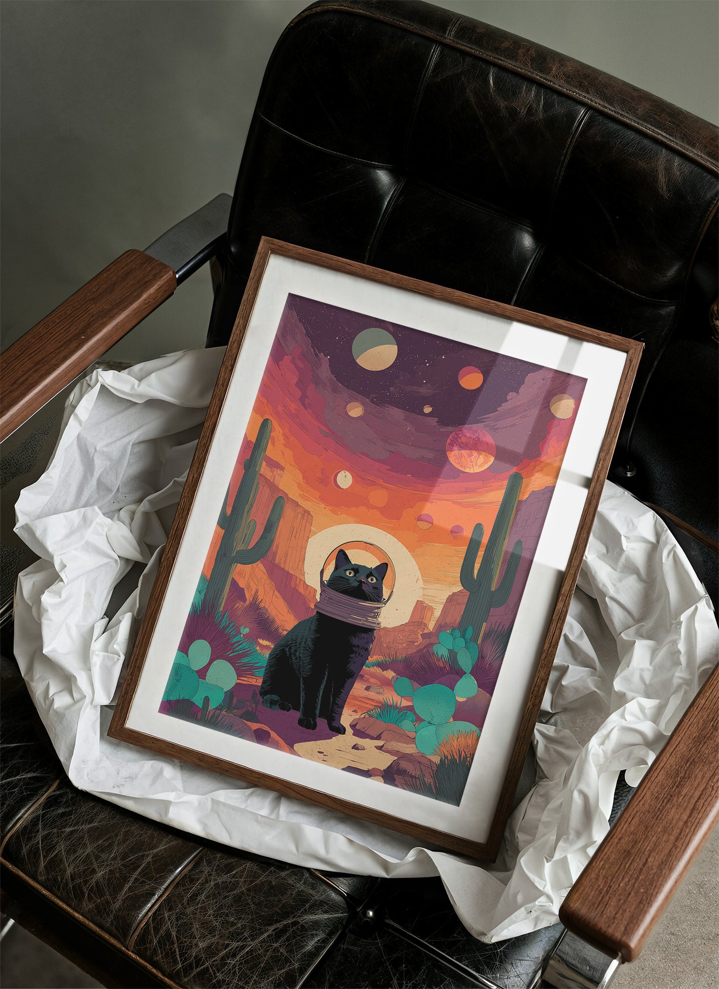 Cosmic Sentinel Of The Painted Desert