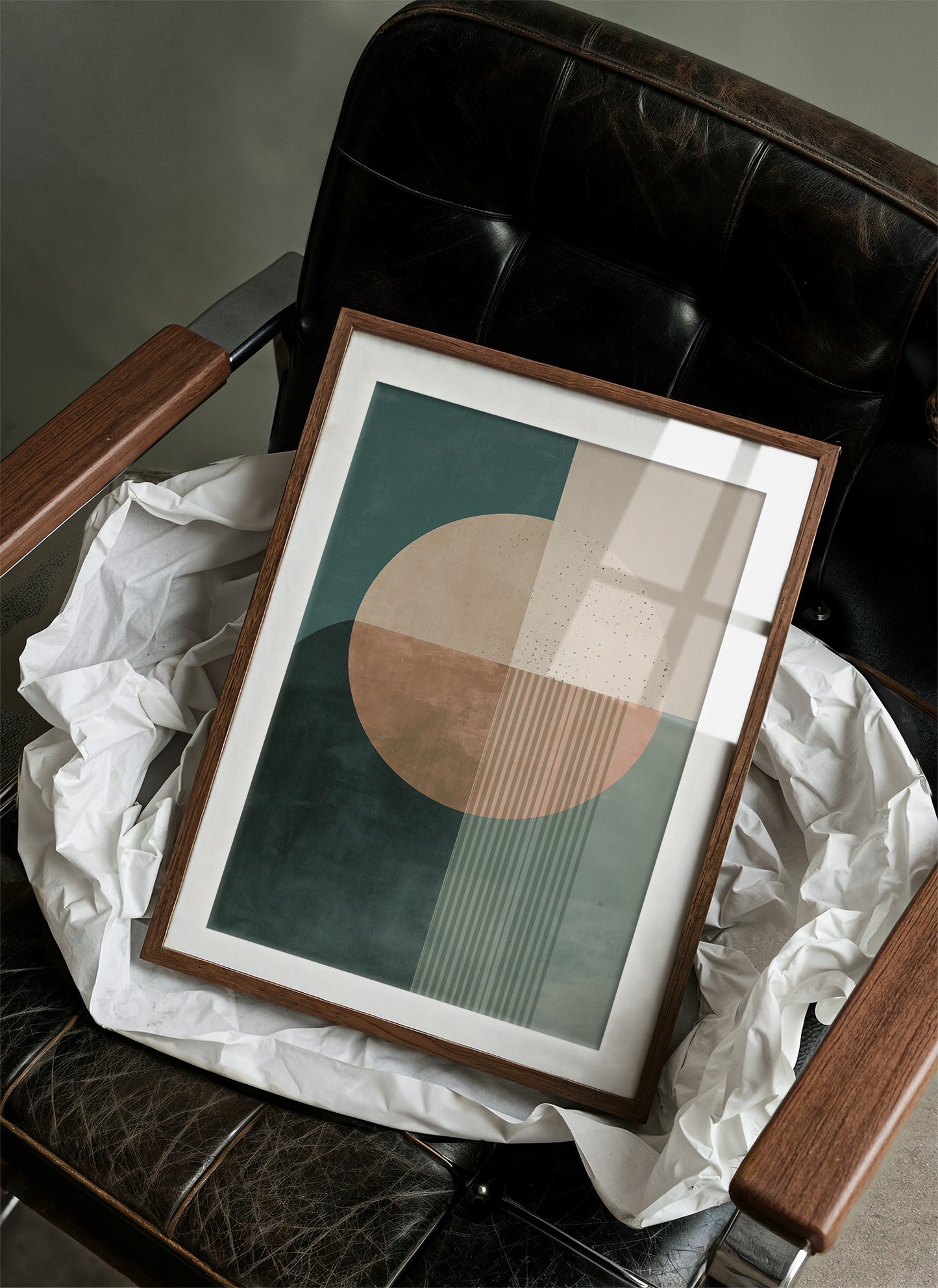 Desert Geometry In Sage And Clay