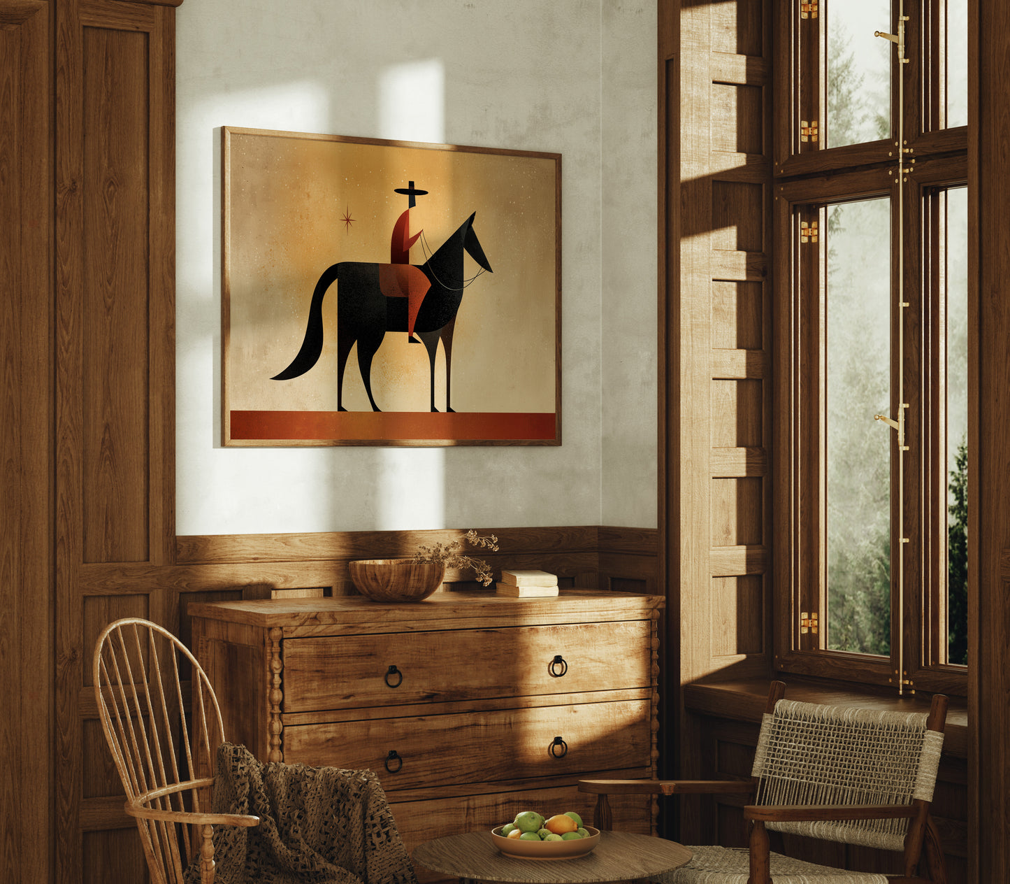 Mid Century Desert Rider