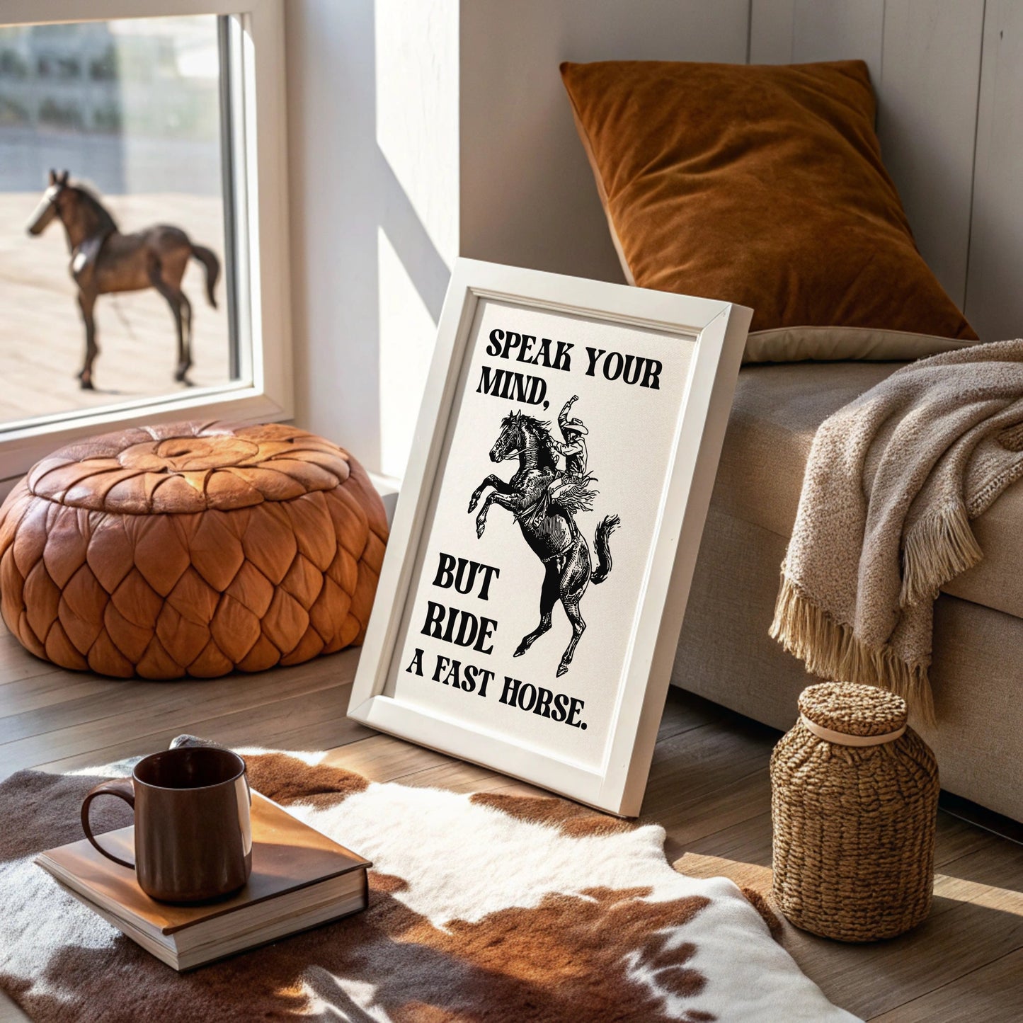 Speak Your Mind Ride Fast Horse