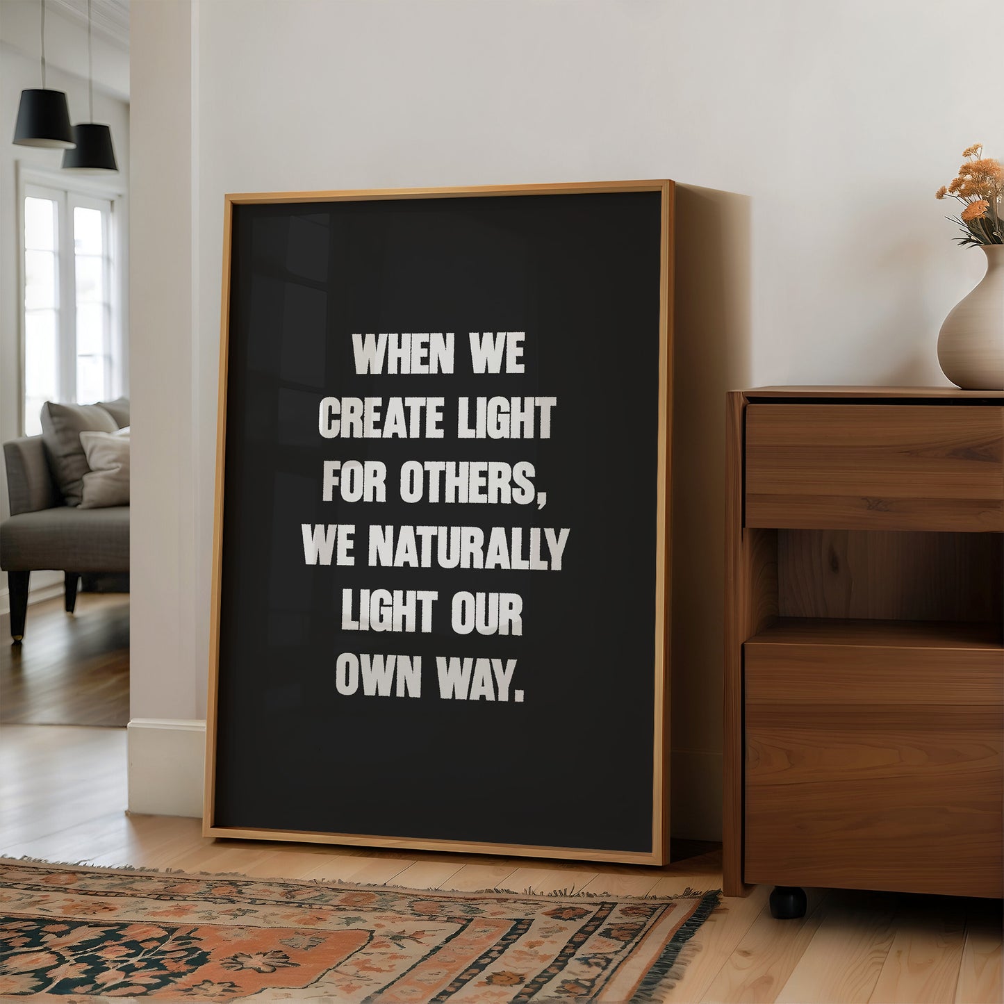 Create Light For Others Quote