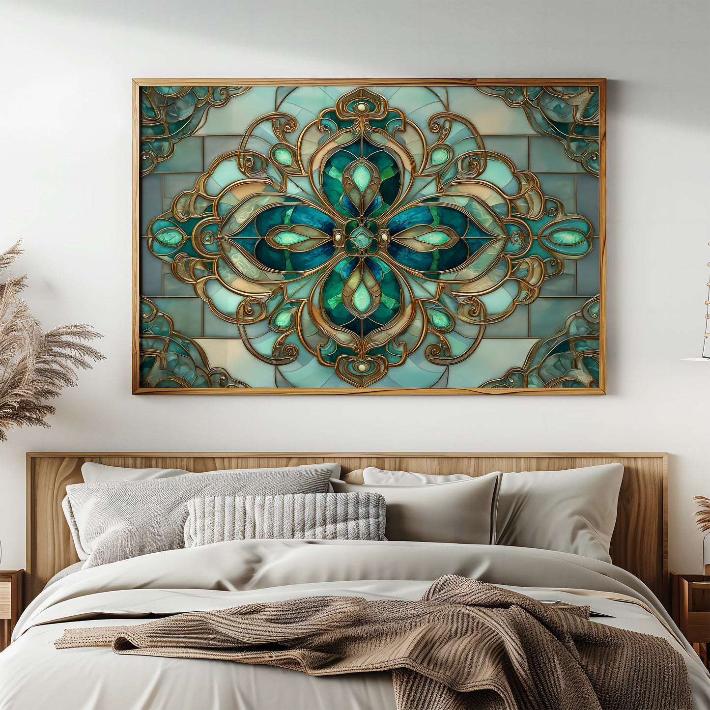 Cast in Gold and Teal