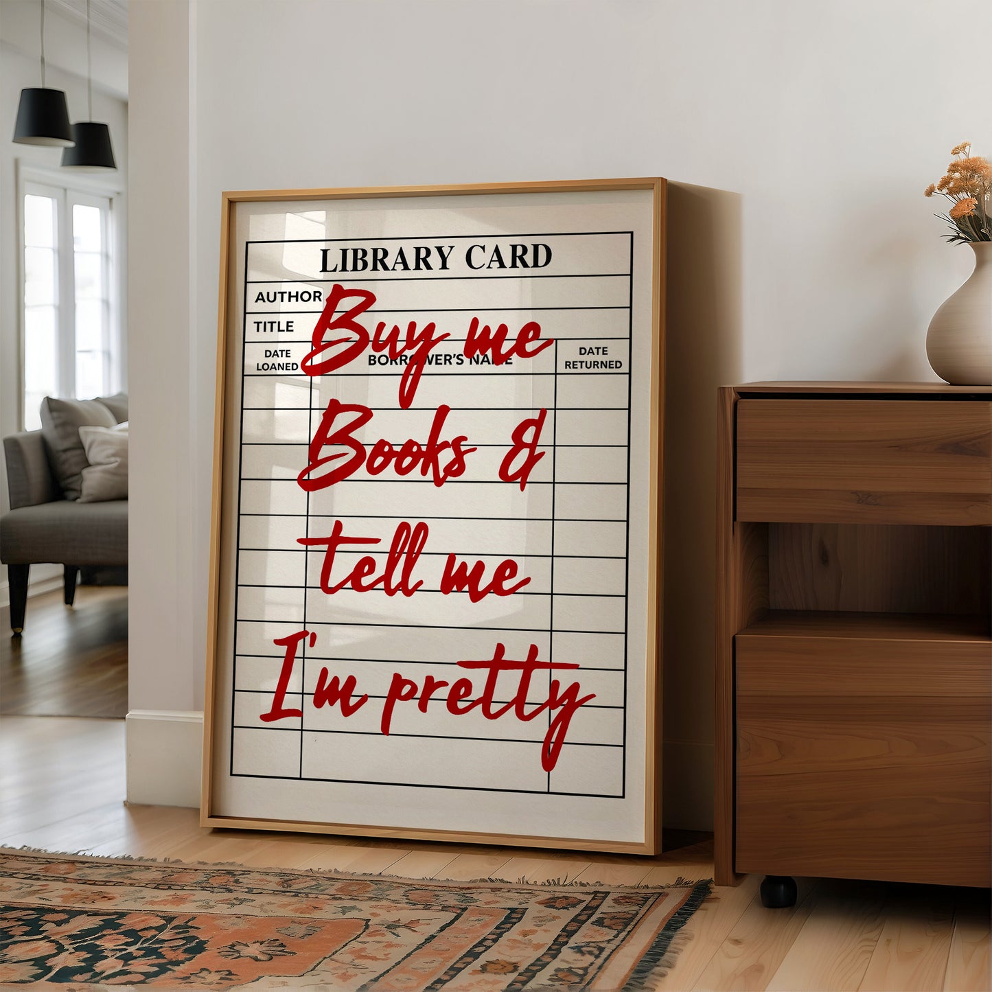 Buy Me Books and Tell Me I'm Pretty