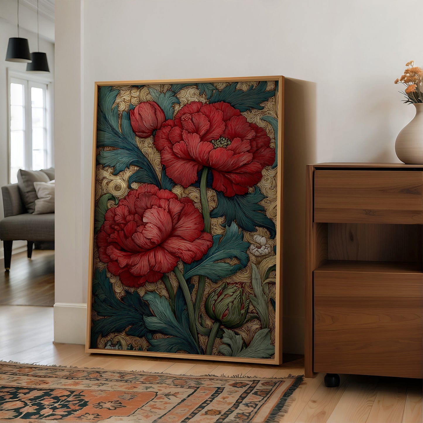Two Blooms, One Burning Season