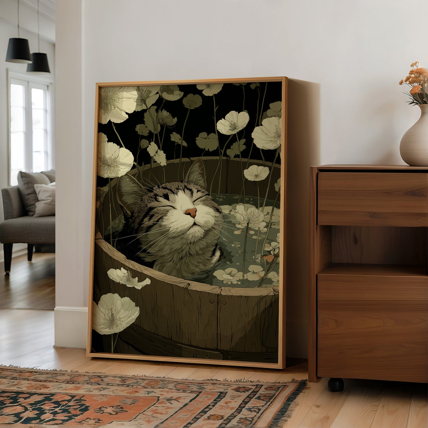 The Cat Who Mastered Letting Go