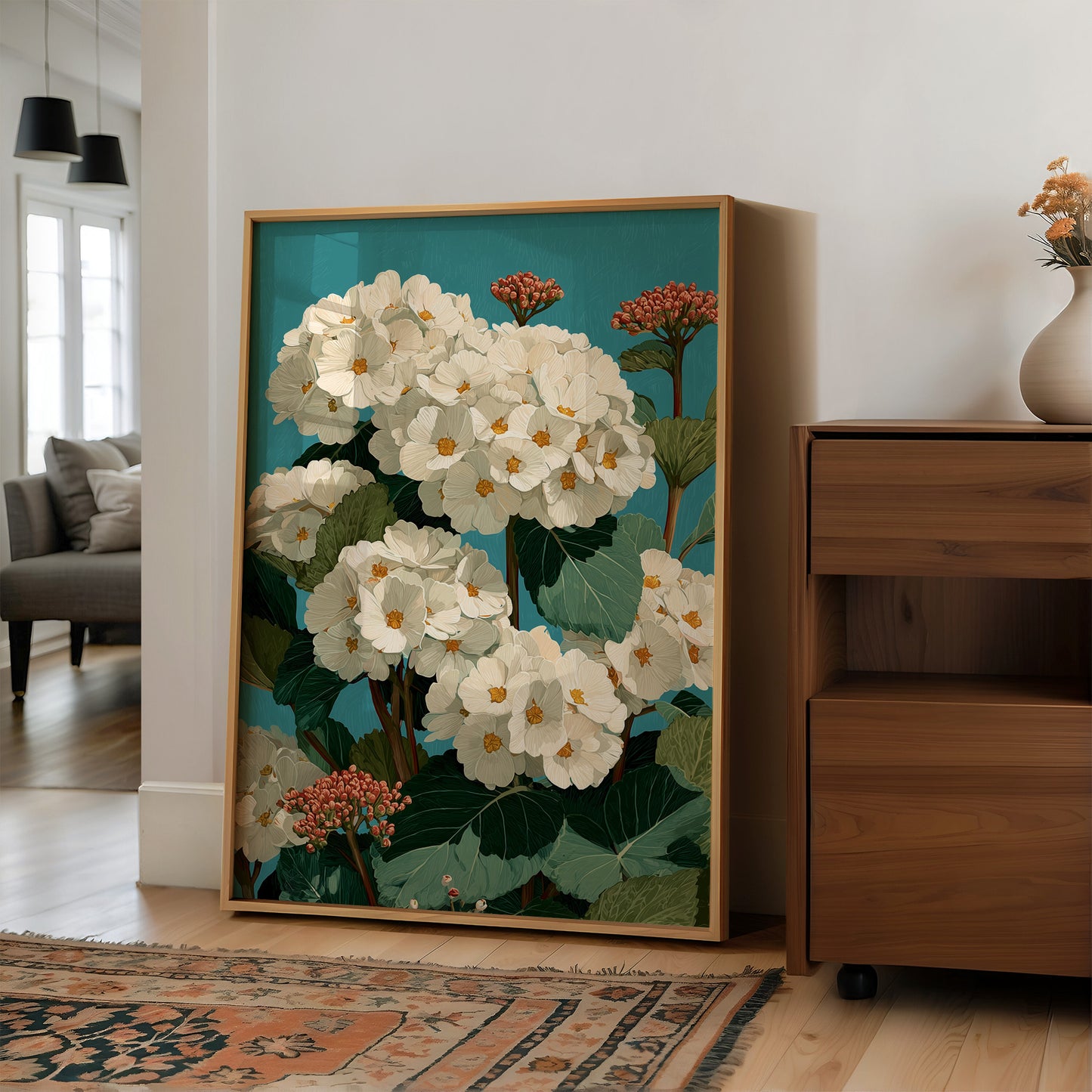 Cream and Teal and Nothing Else Needed