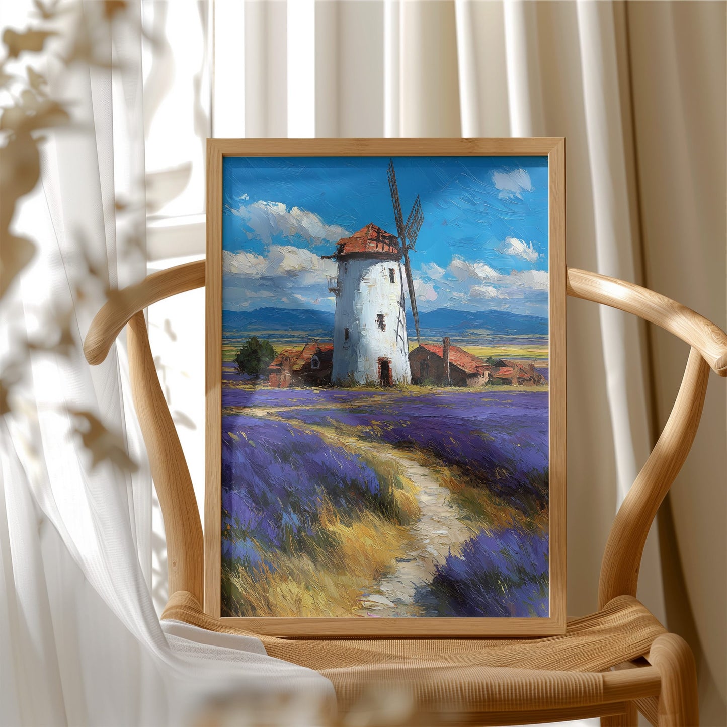 The Windmill and the Lavender