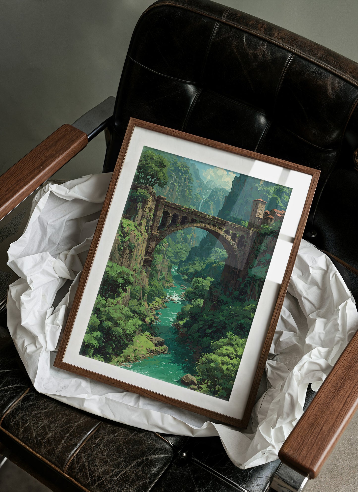 The Bridge Over Emerald Waters