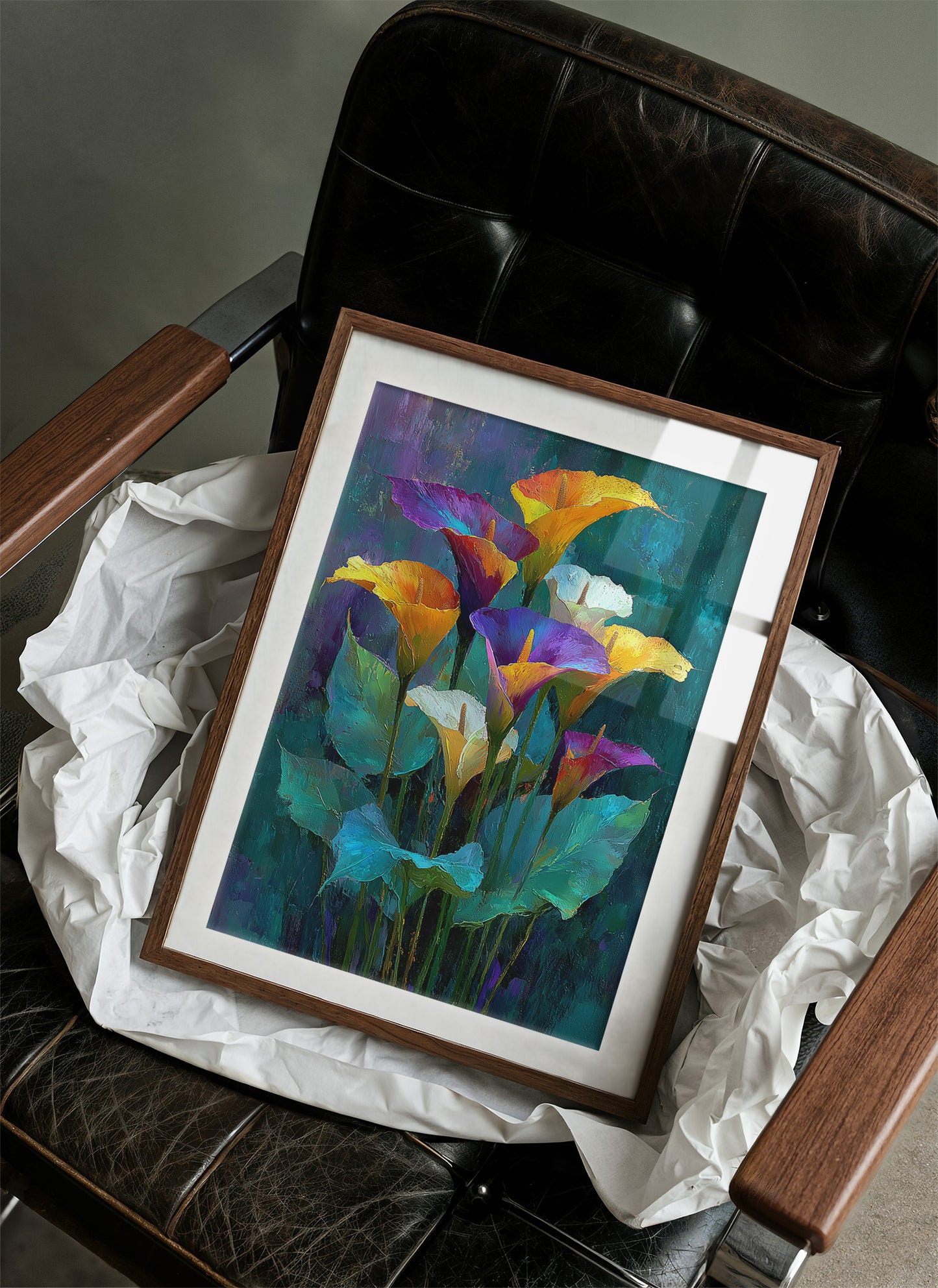 Calla Lilies in Full Color