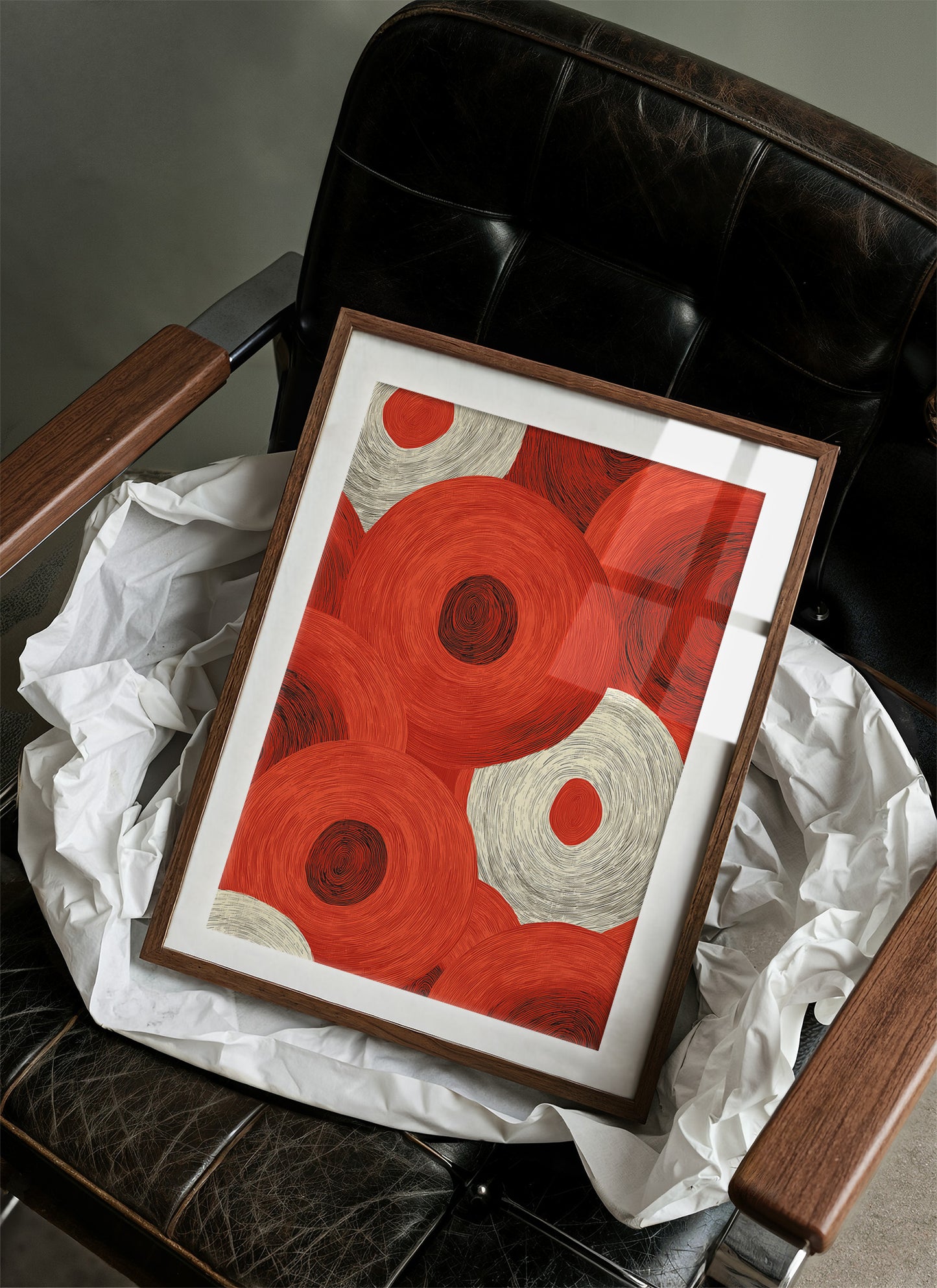 Circles Within Circles, Red