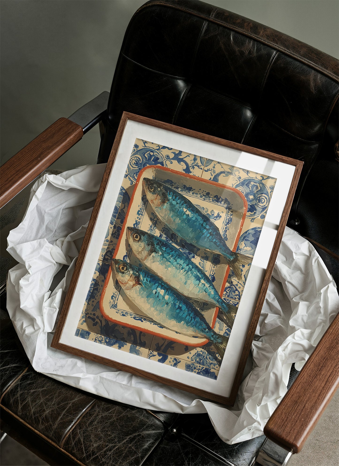 Sardines on Azulejo