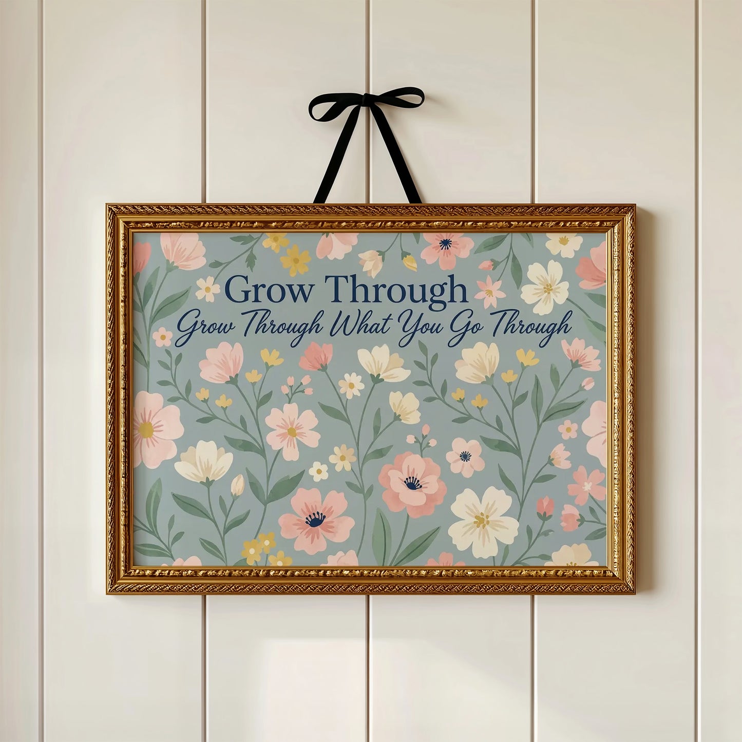 Grow Through It Blooming