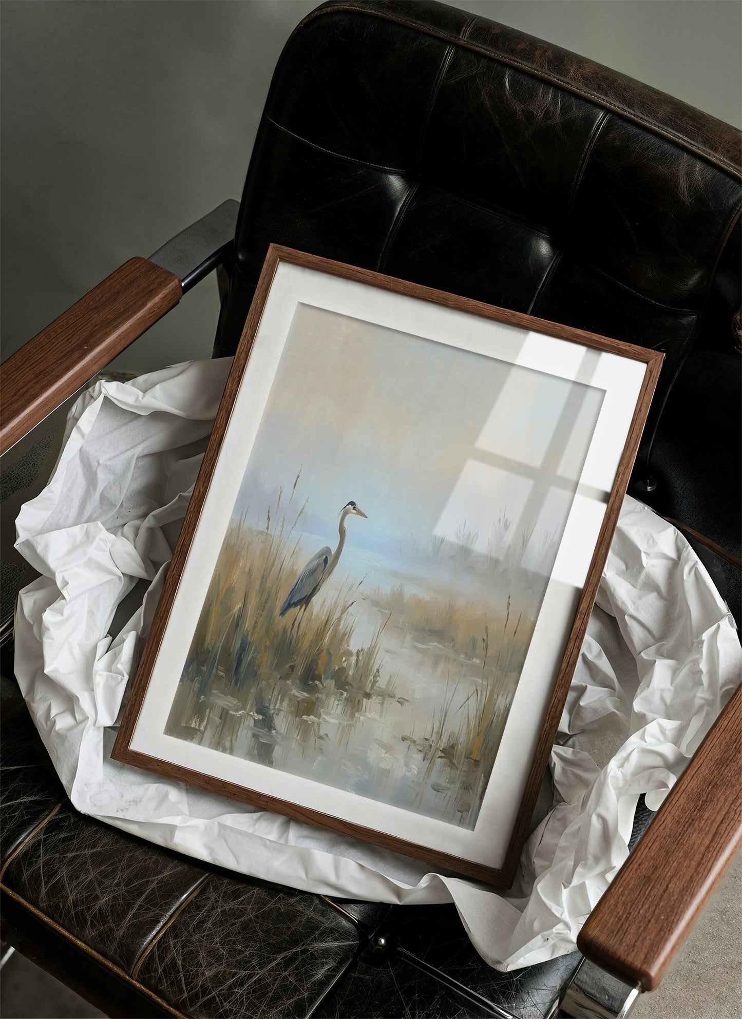 Heron in the Shallows