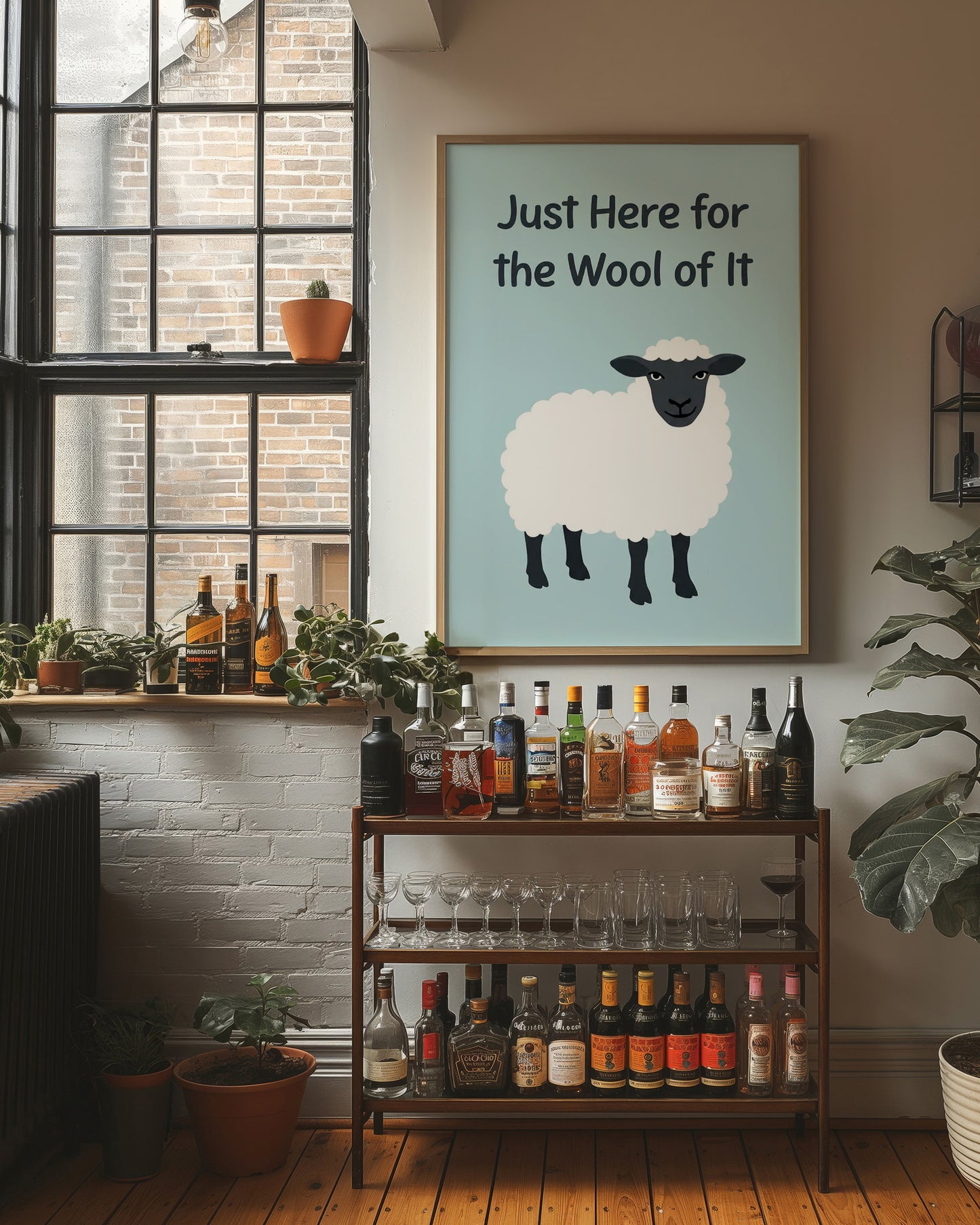 Just Here for the Wool of It